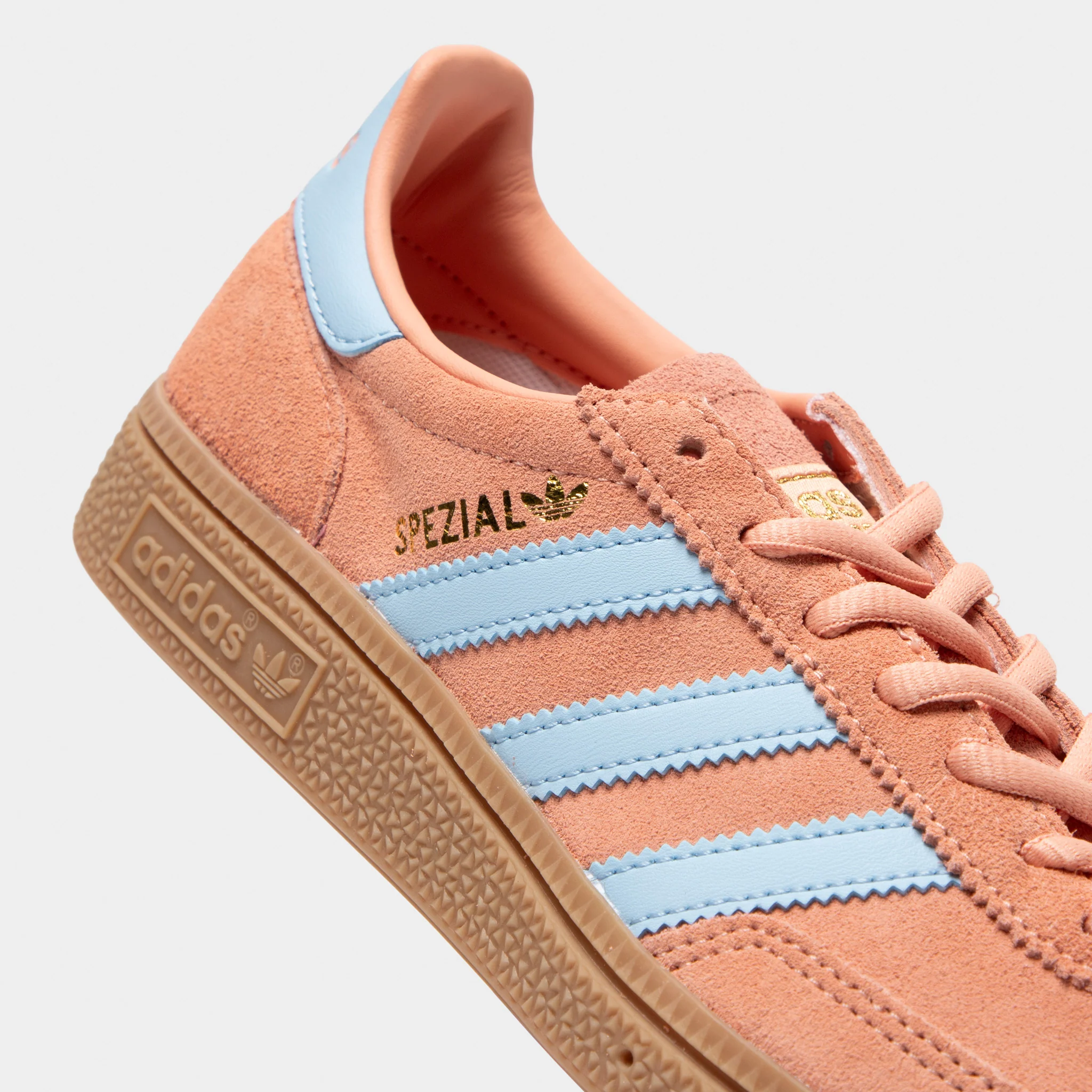 adidas Juniors' Handball Spezial Ambient Blush / Clear Sky - Gum - Image 3