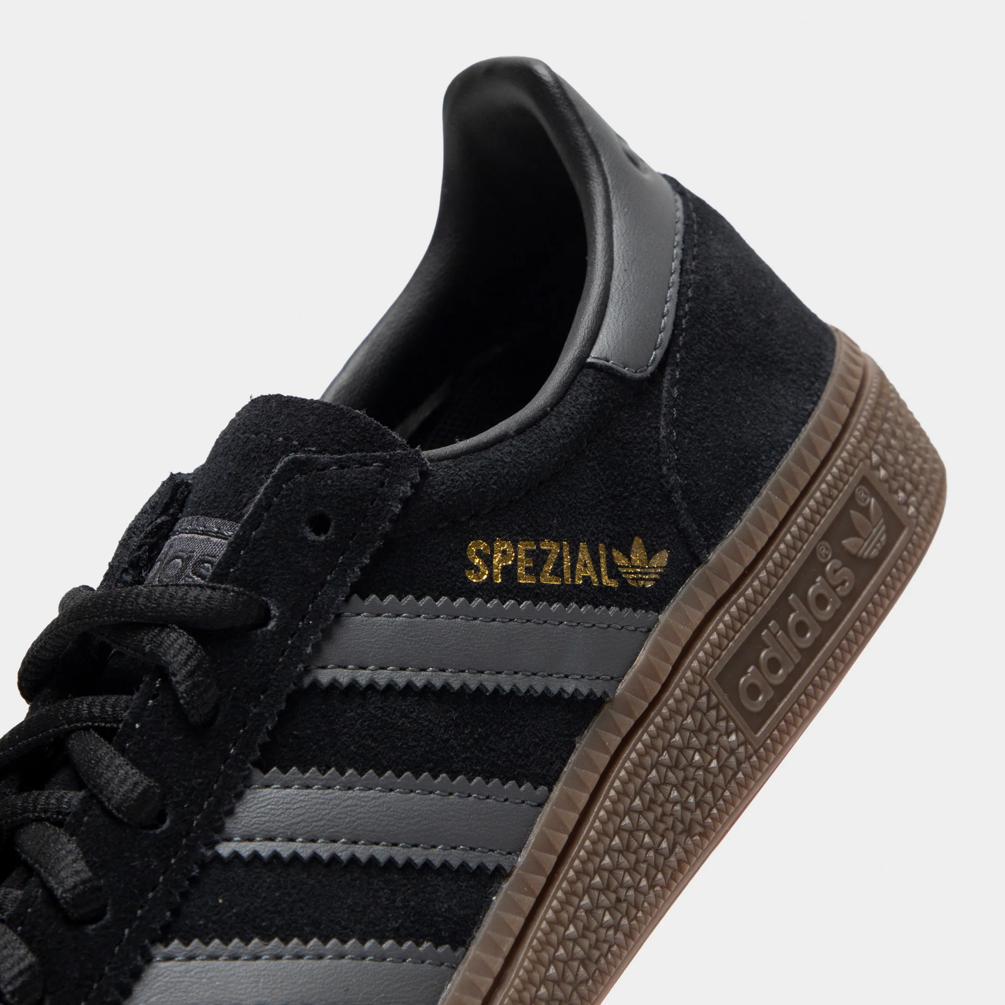adidas Juniors' Handball Spezial Black / Grey - Gum - Image 3