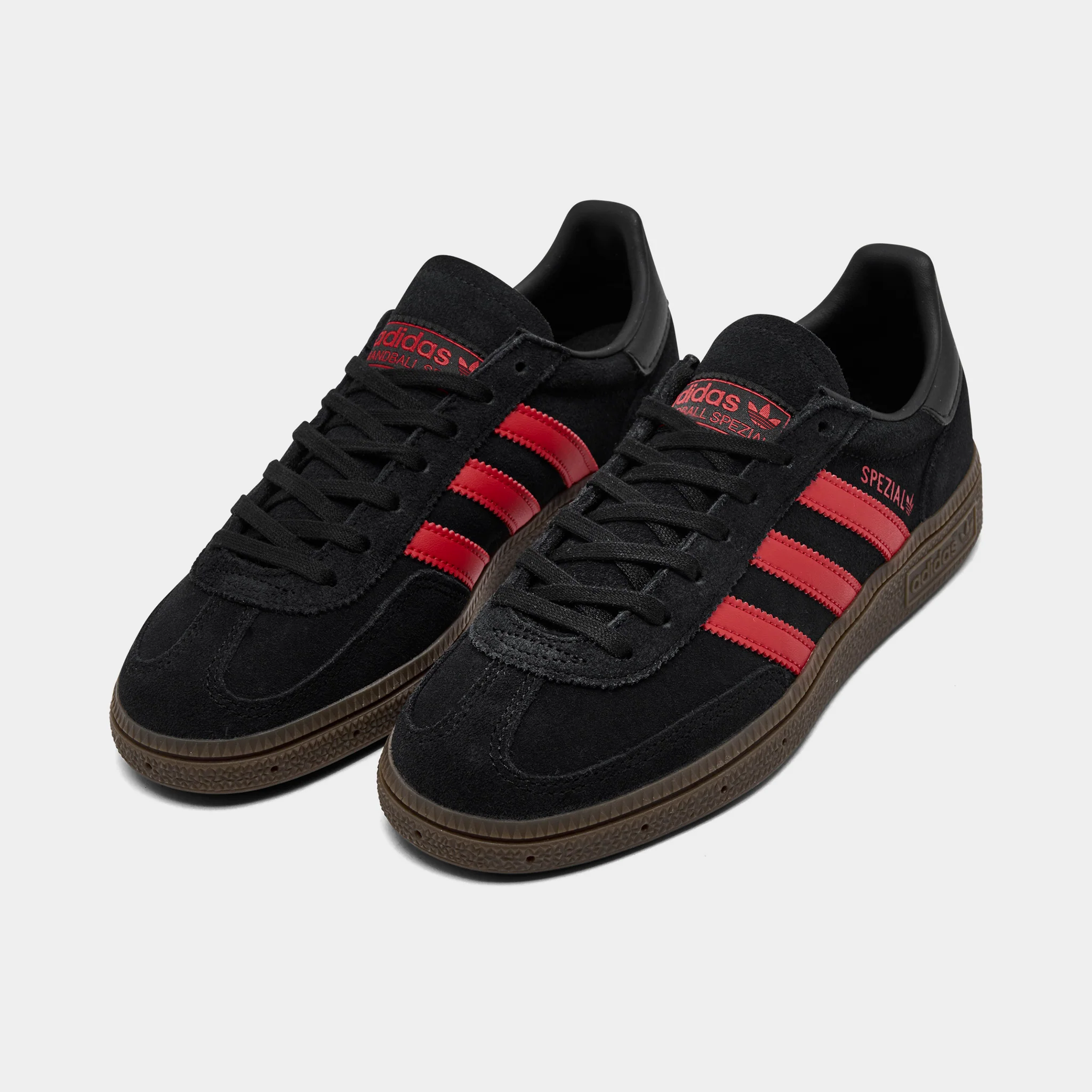 adidas Juniors' Handball Spezial Black / Pure Ruby - Gum - Image 2