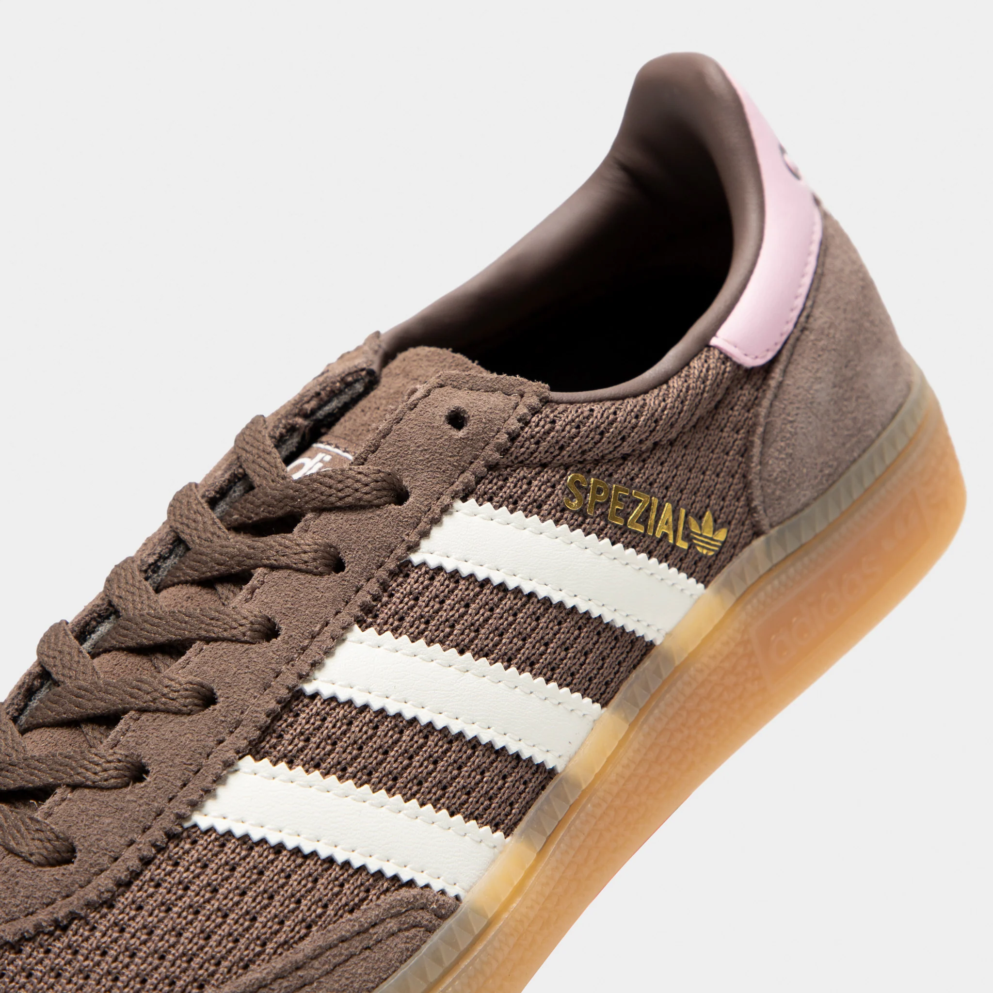 adidas Originals Juniors' Handball Spezial Earth Strata / Off White - Image 3