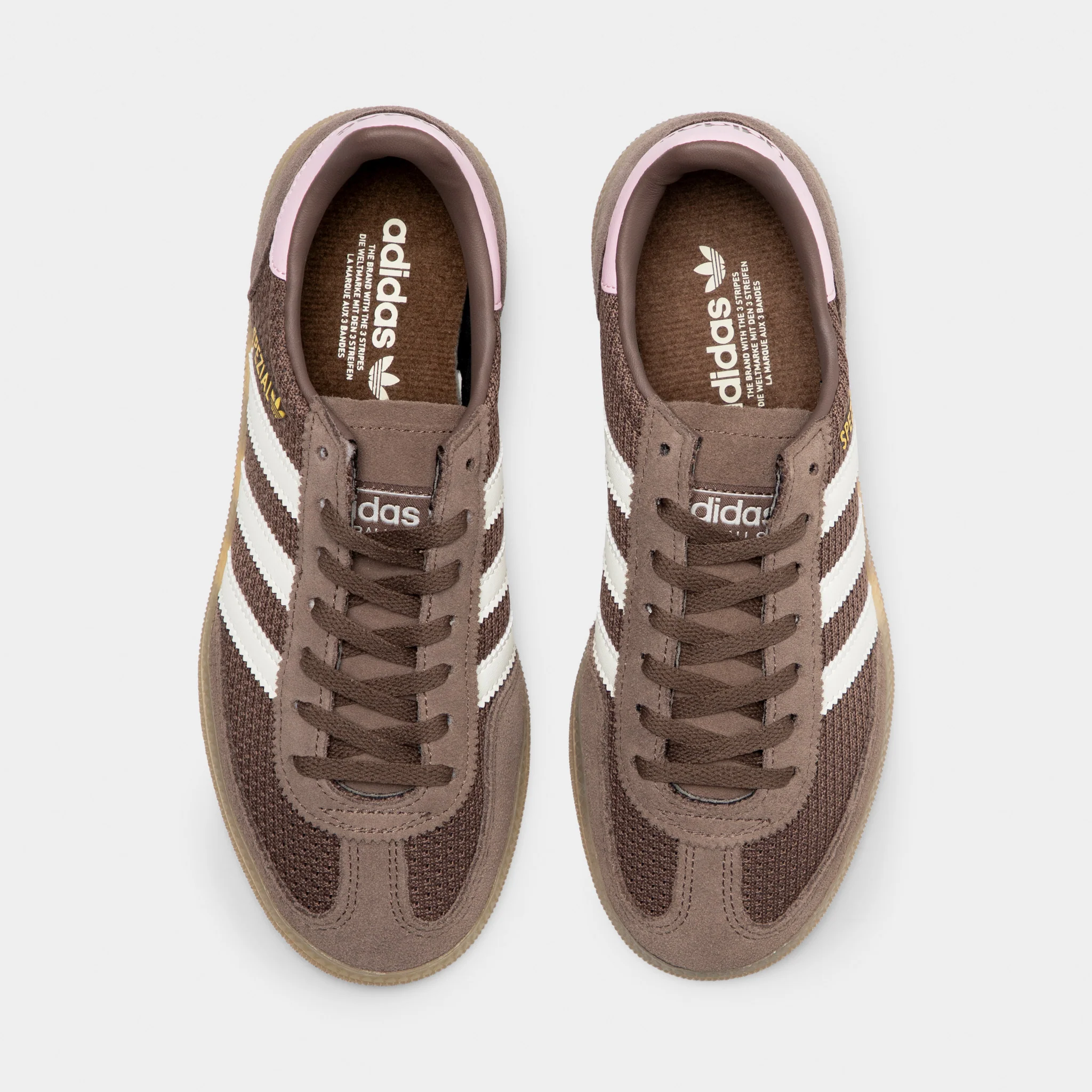 adidas Originals Juniors' Handball Spezial Earth Strata / Off White - Image 5