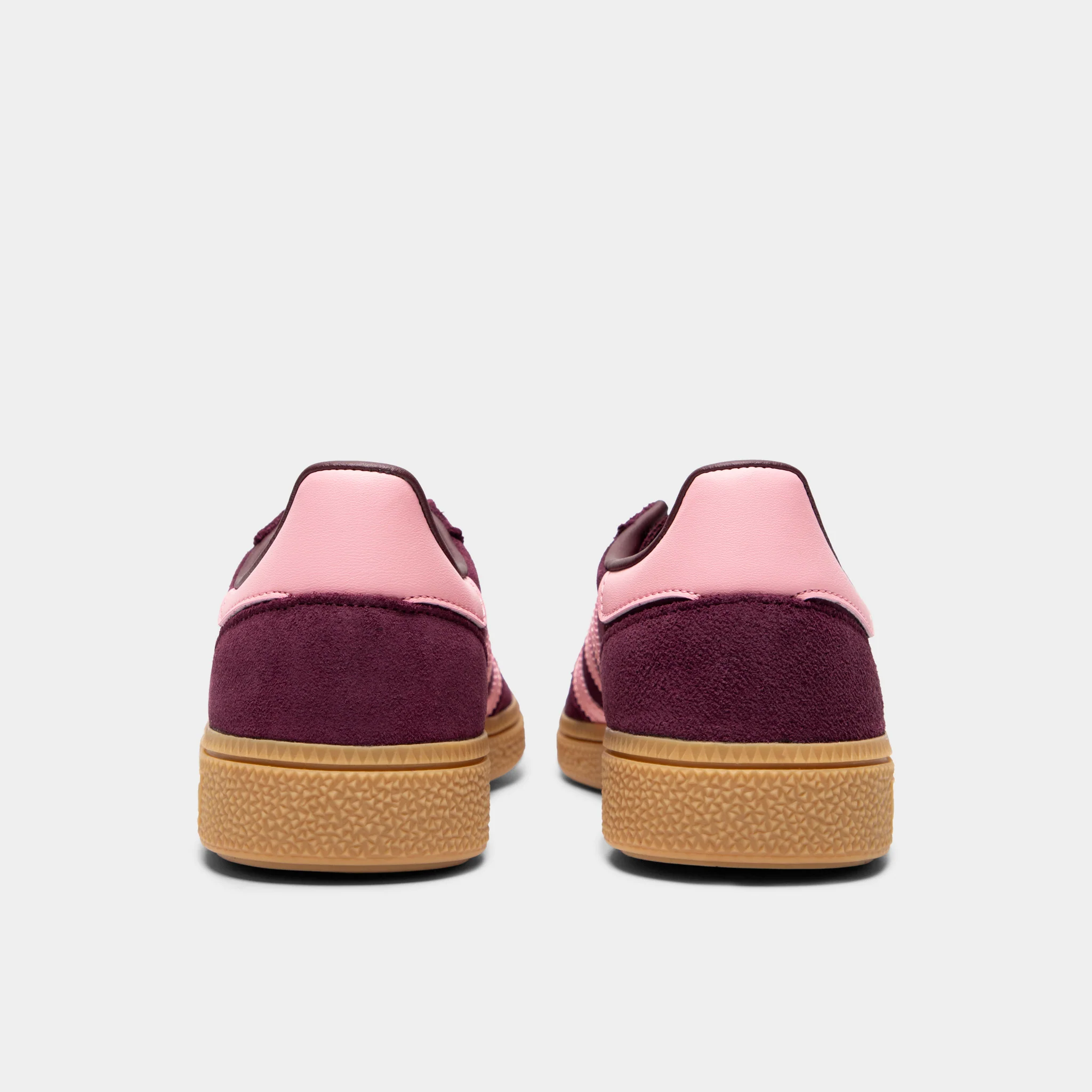 adidas Juniors' Handball Spezial Maroon / Light Pink - Gum - Image 4