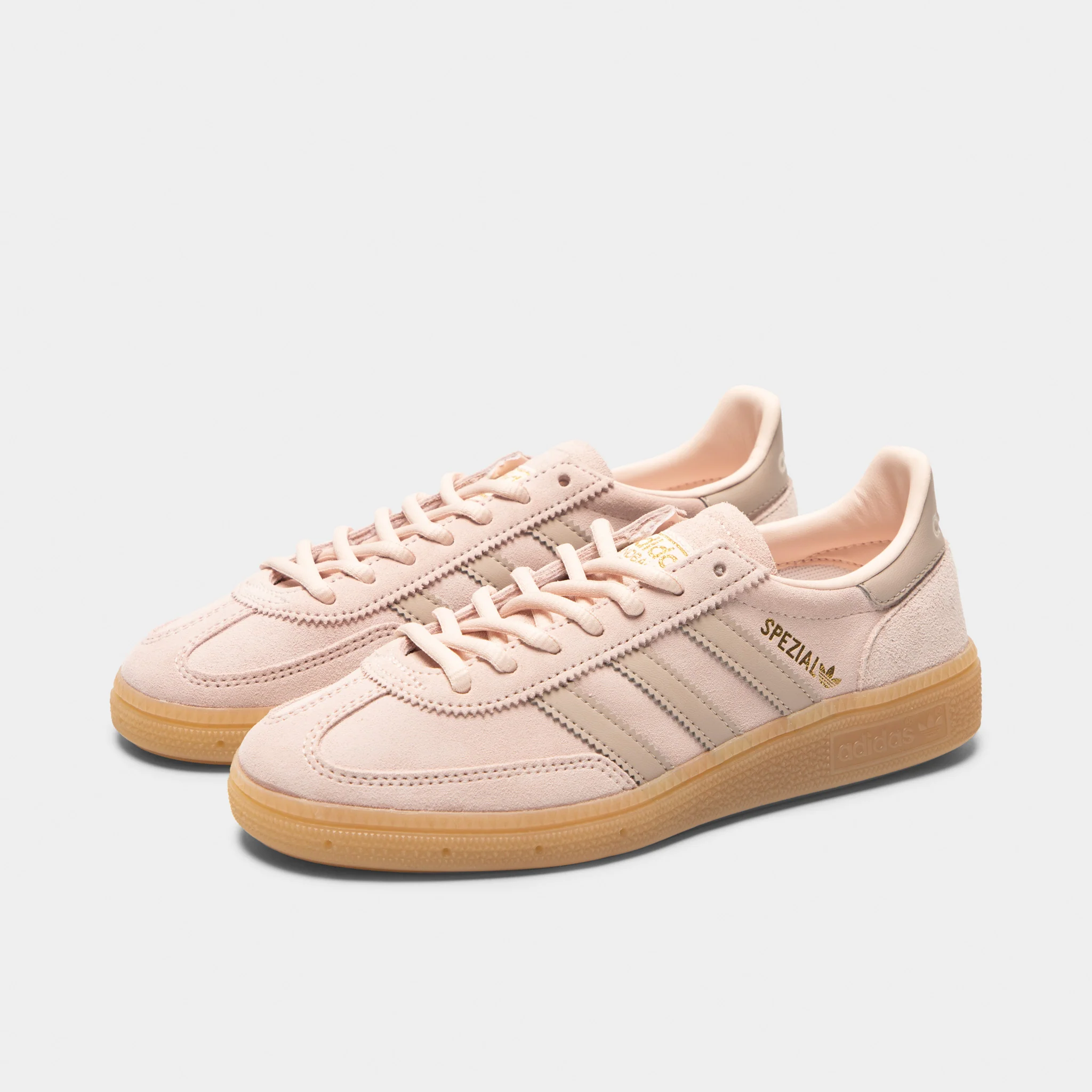 adidas Juniors' Handball Spezial Wonder Quartz / Wonder Taupe - Gum - Image 2