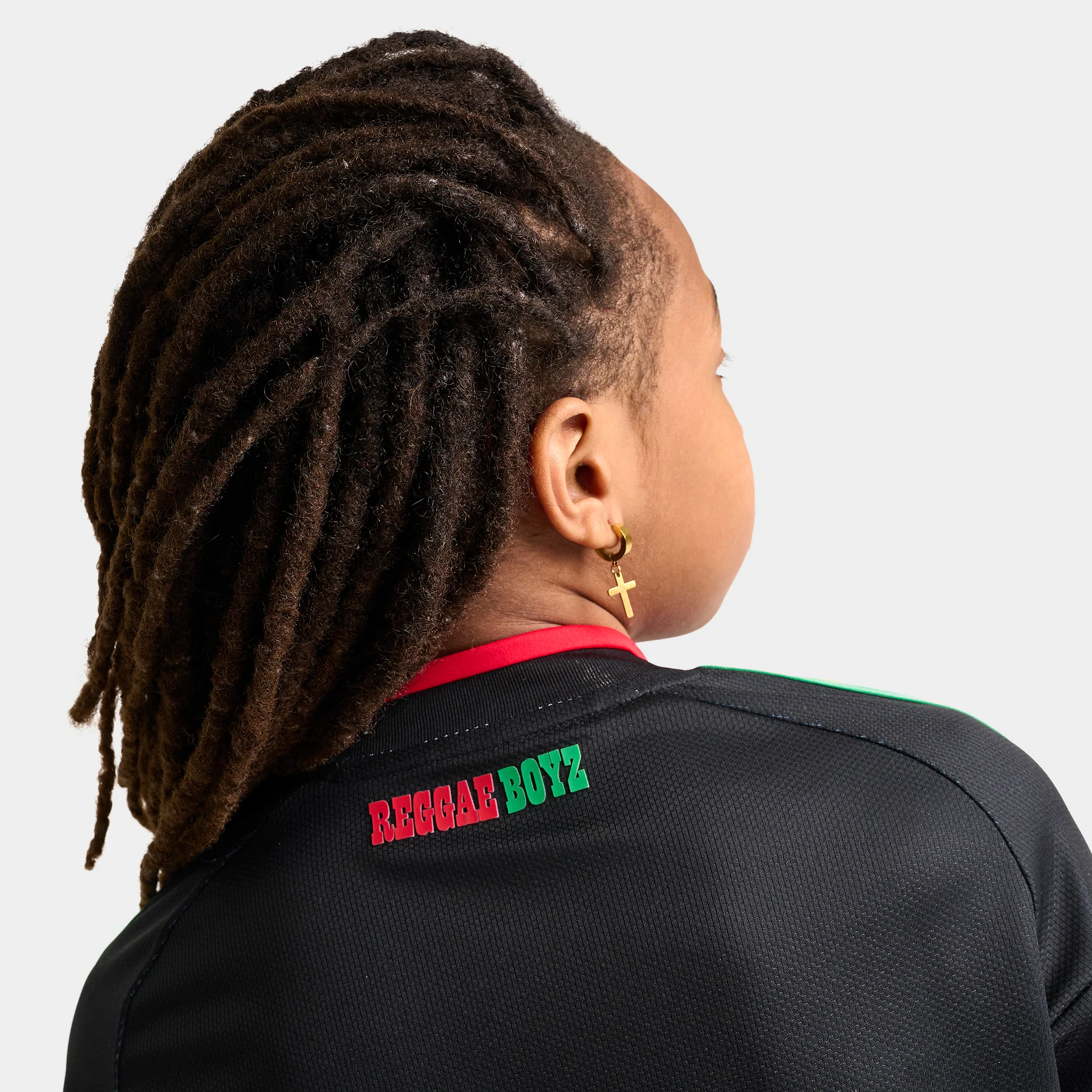adidas Juniors' Jamaica Replica Away Jersey / Black - Image 3