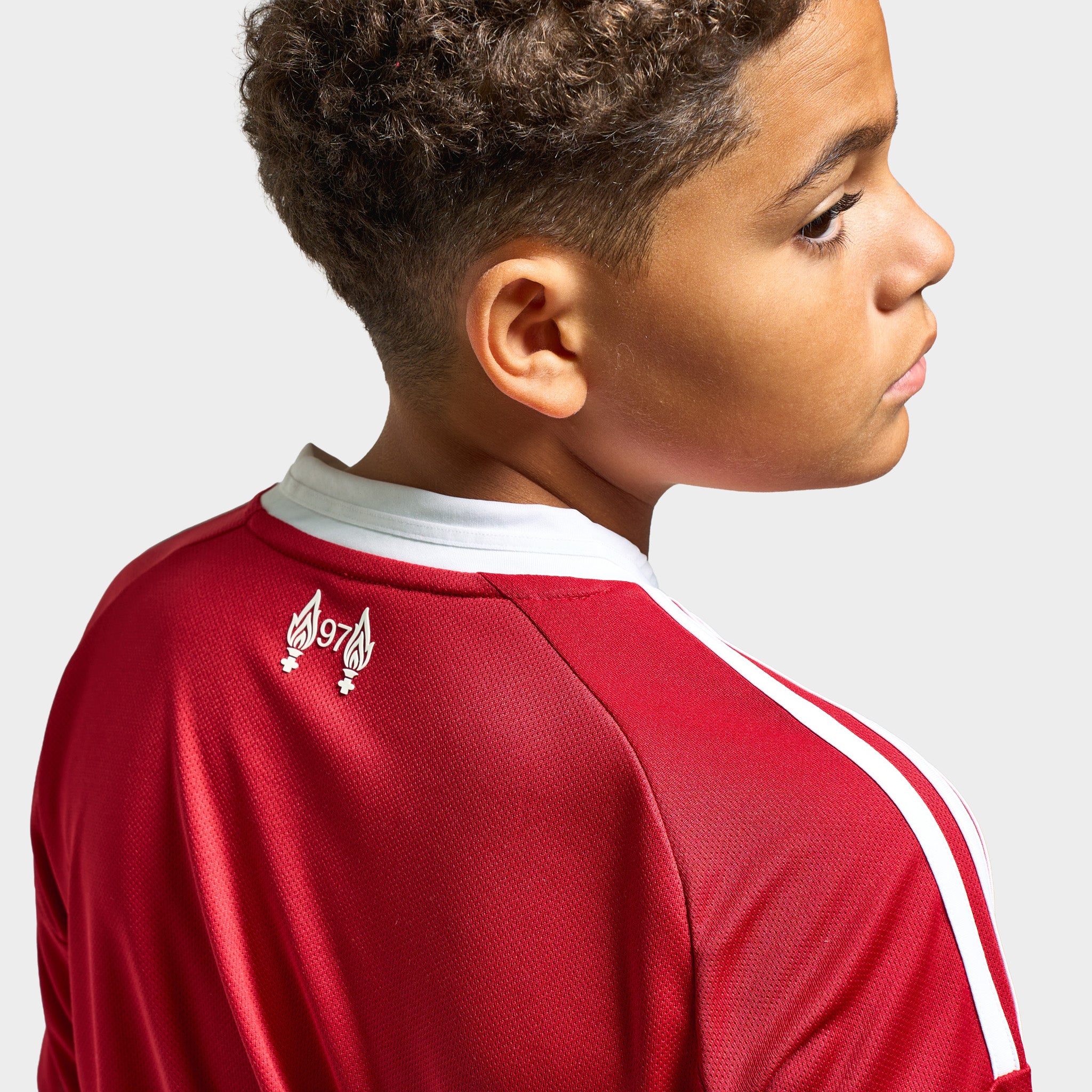 Adidas Juniors' Liverpool FC 25/26 Jersey Youth / Red - Image 3