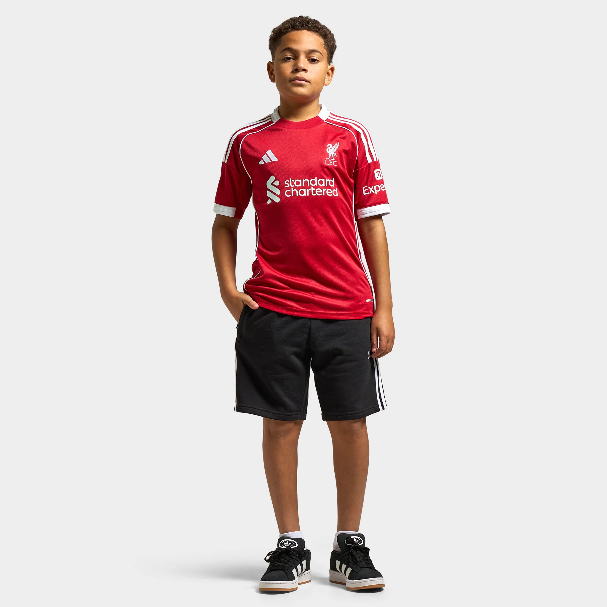 Adidas Juniors' Liverpool FC 25/26 Jersey Youth / Red - Image 6