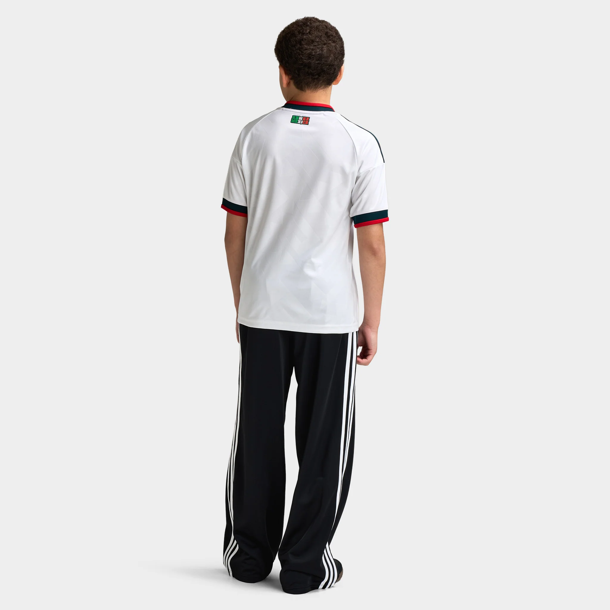 adidas Juniors' Mexico Replica Away Jersey White / Grey - Image 6