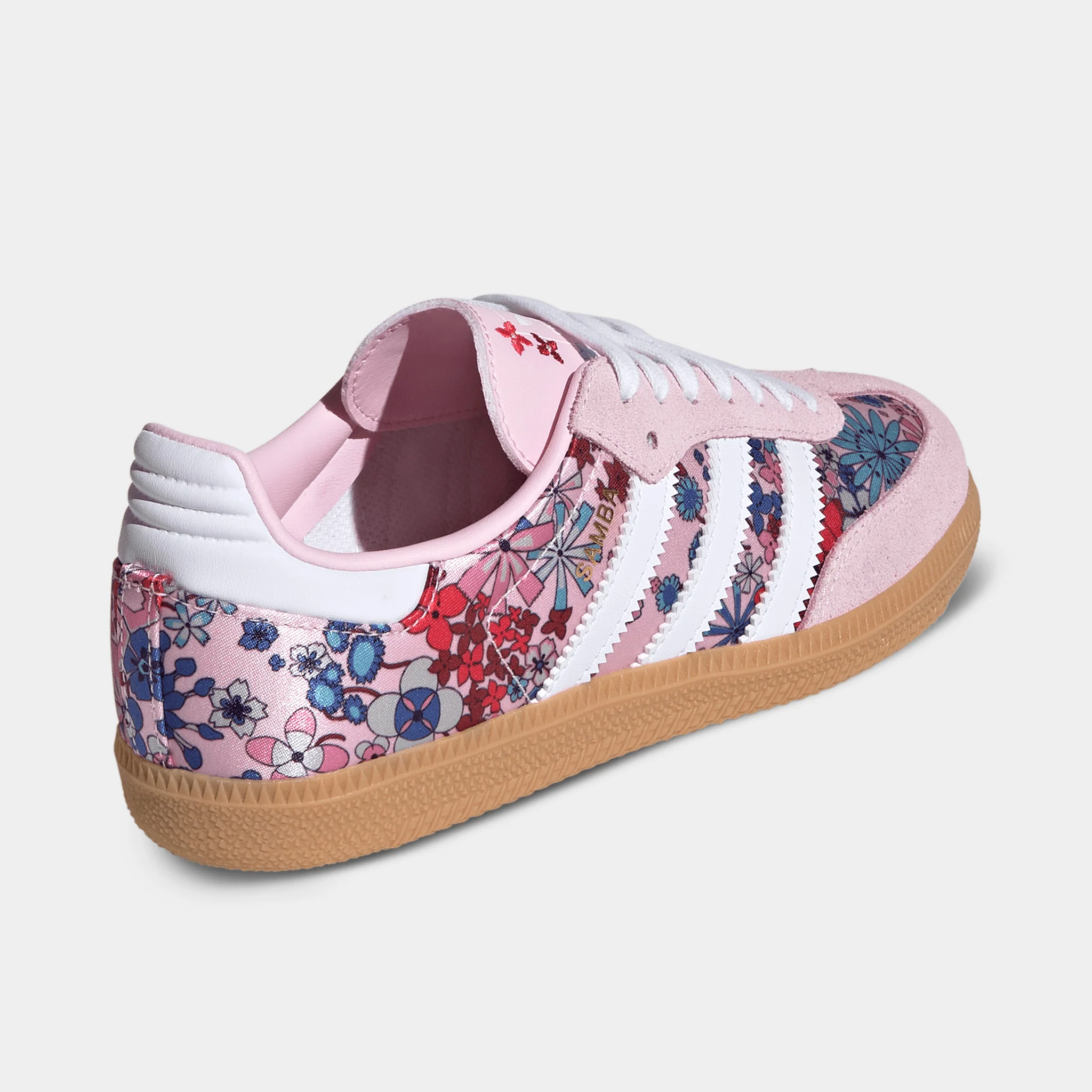 adidas Juniors' Samba Clear Pink / White - Gum - Image 3