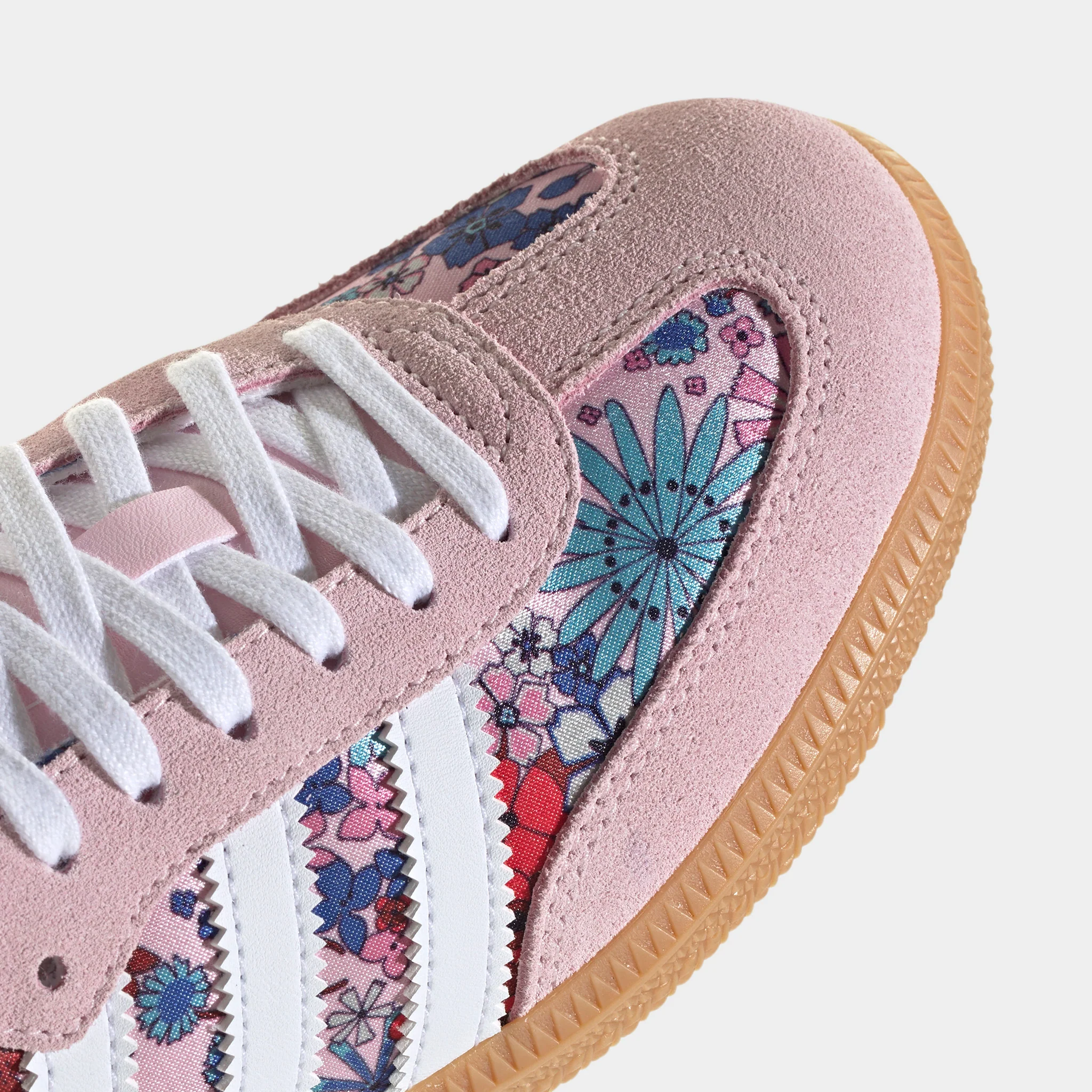 adidas Juniors' Samba Clear Pink / White - Gum - Image 5