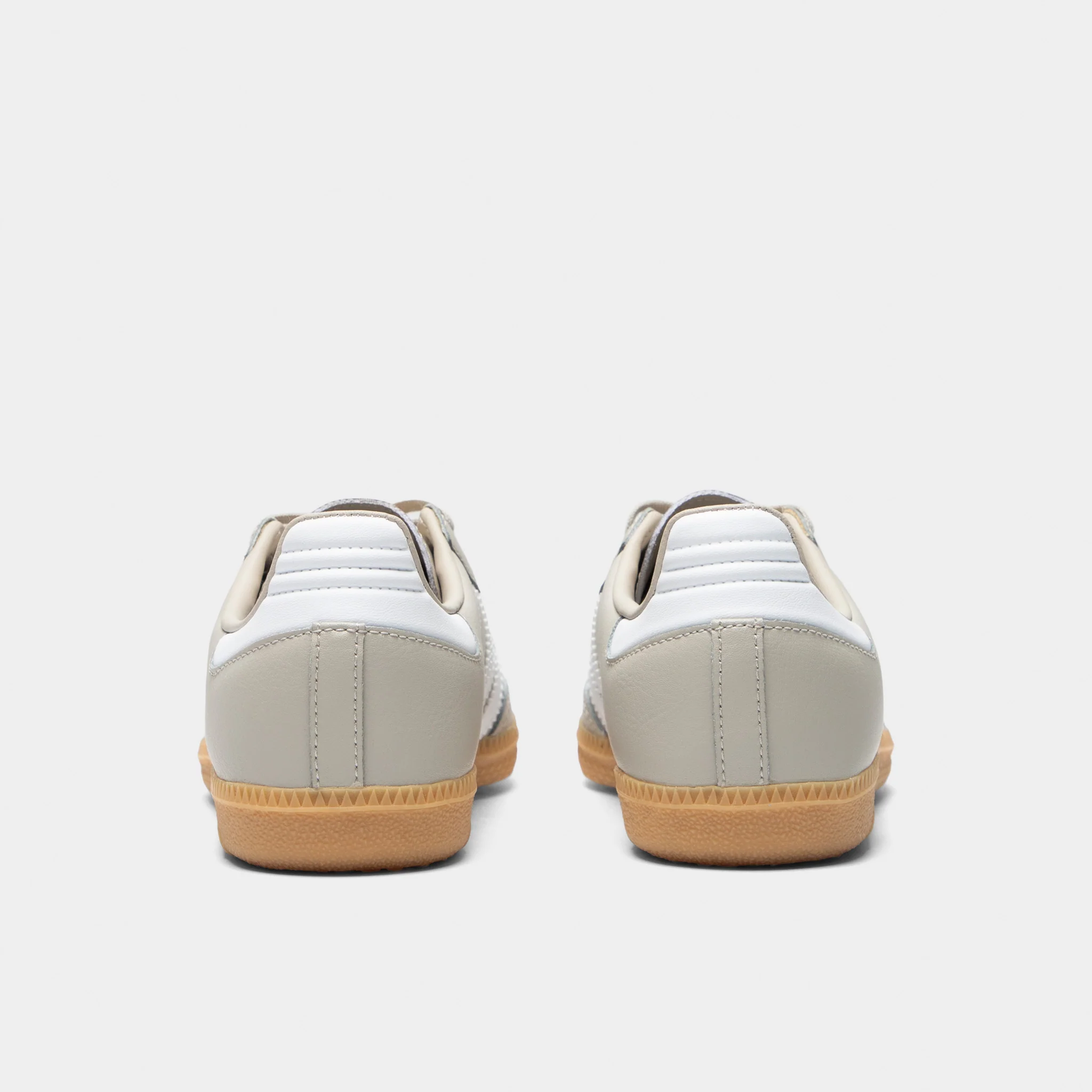 adidas Juniors' Samba OG Wonder Alumina / White - Gum - Image 4