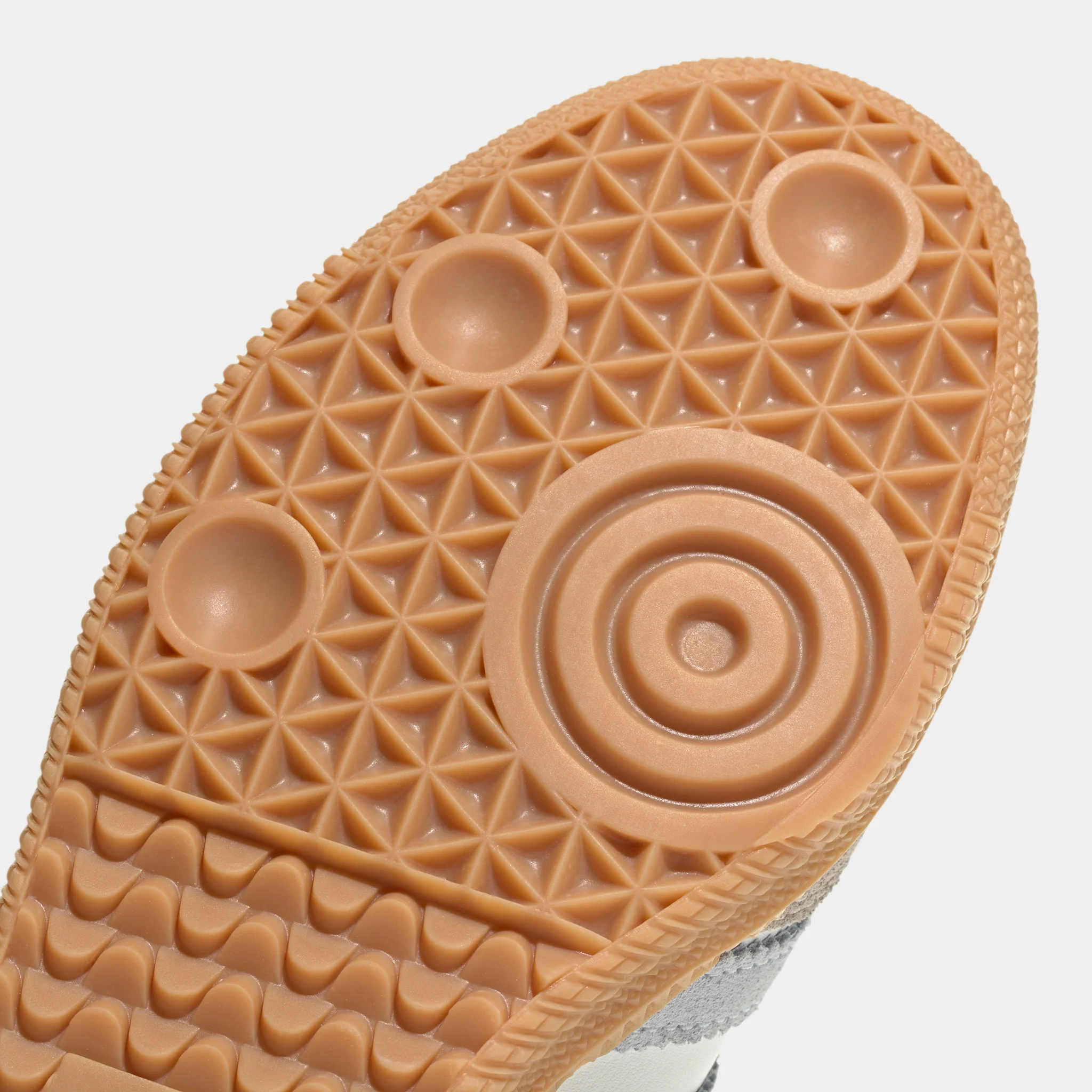 adidas Juniors' Samba White / Crystal Sky - Gum - Image 5
