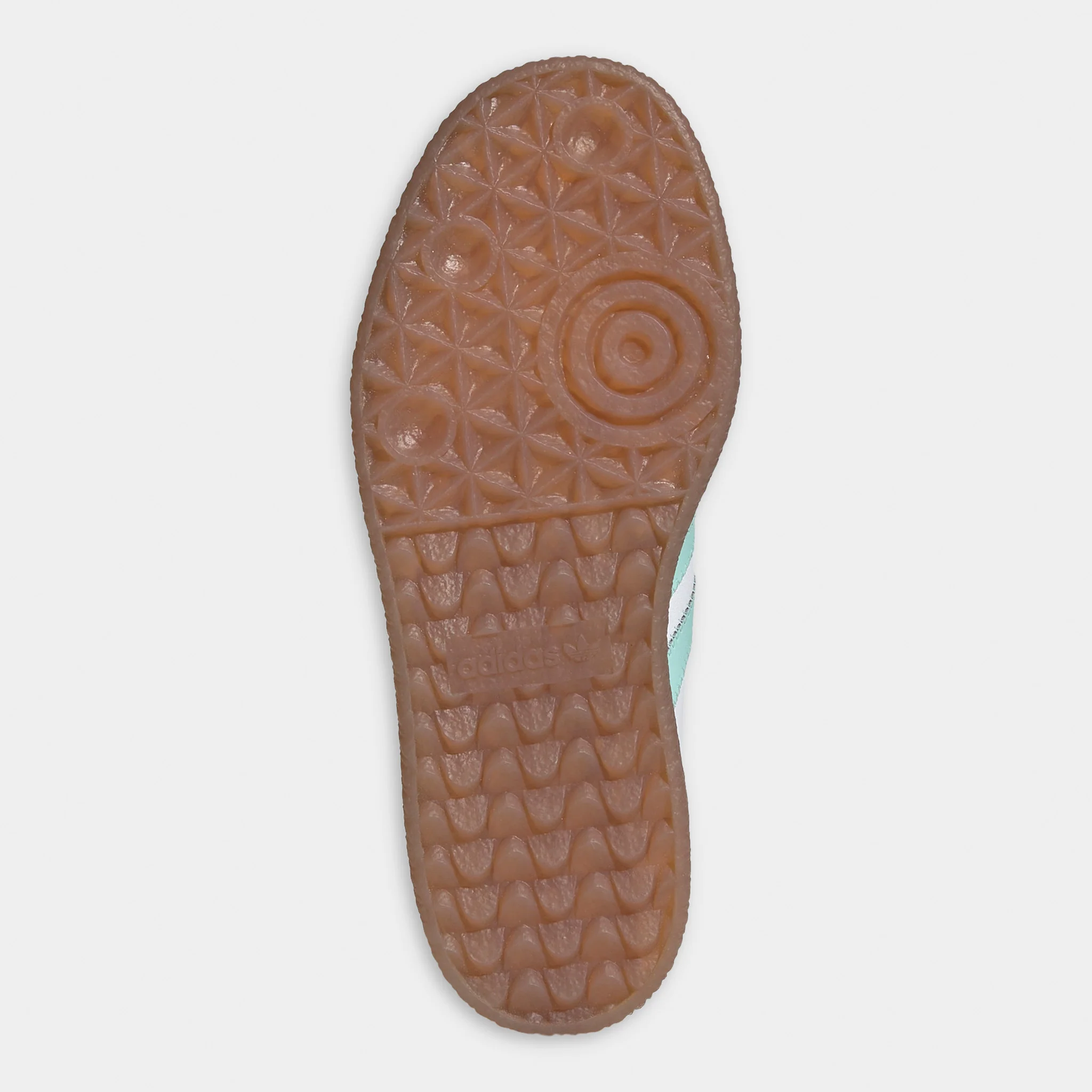 adidas Juniors' Sambae White / Clear Mint - Gold Metallic - Image 6