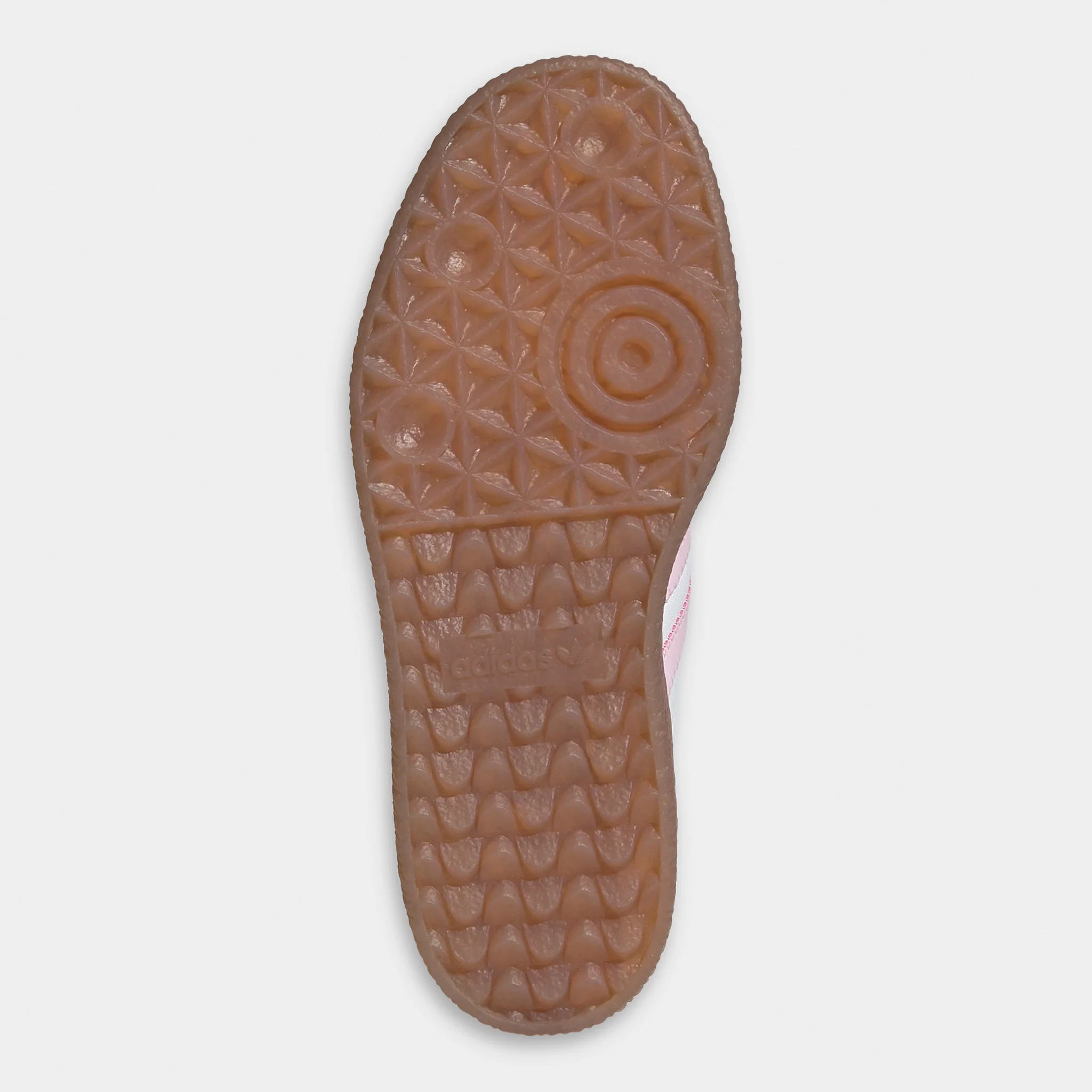 adidas Juniors' Sambae White / Clear Pink - Gold Metallic - Image 6