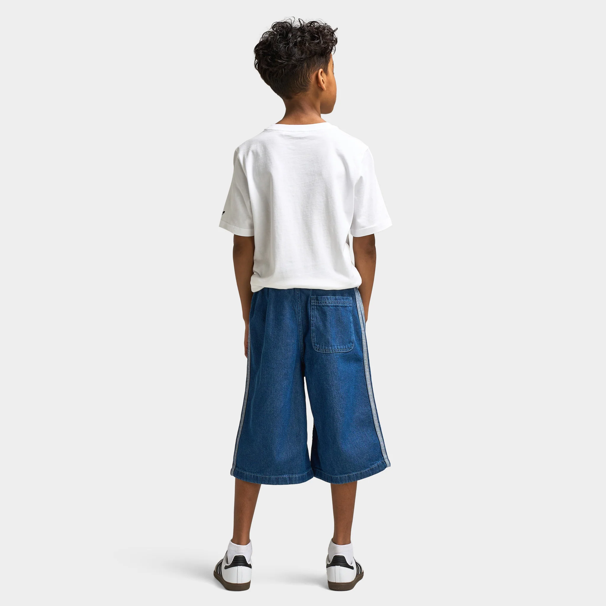 adidas Juniors' Shoe Bodega Tee / White - Image 6