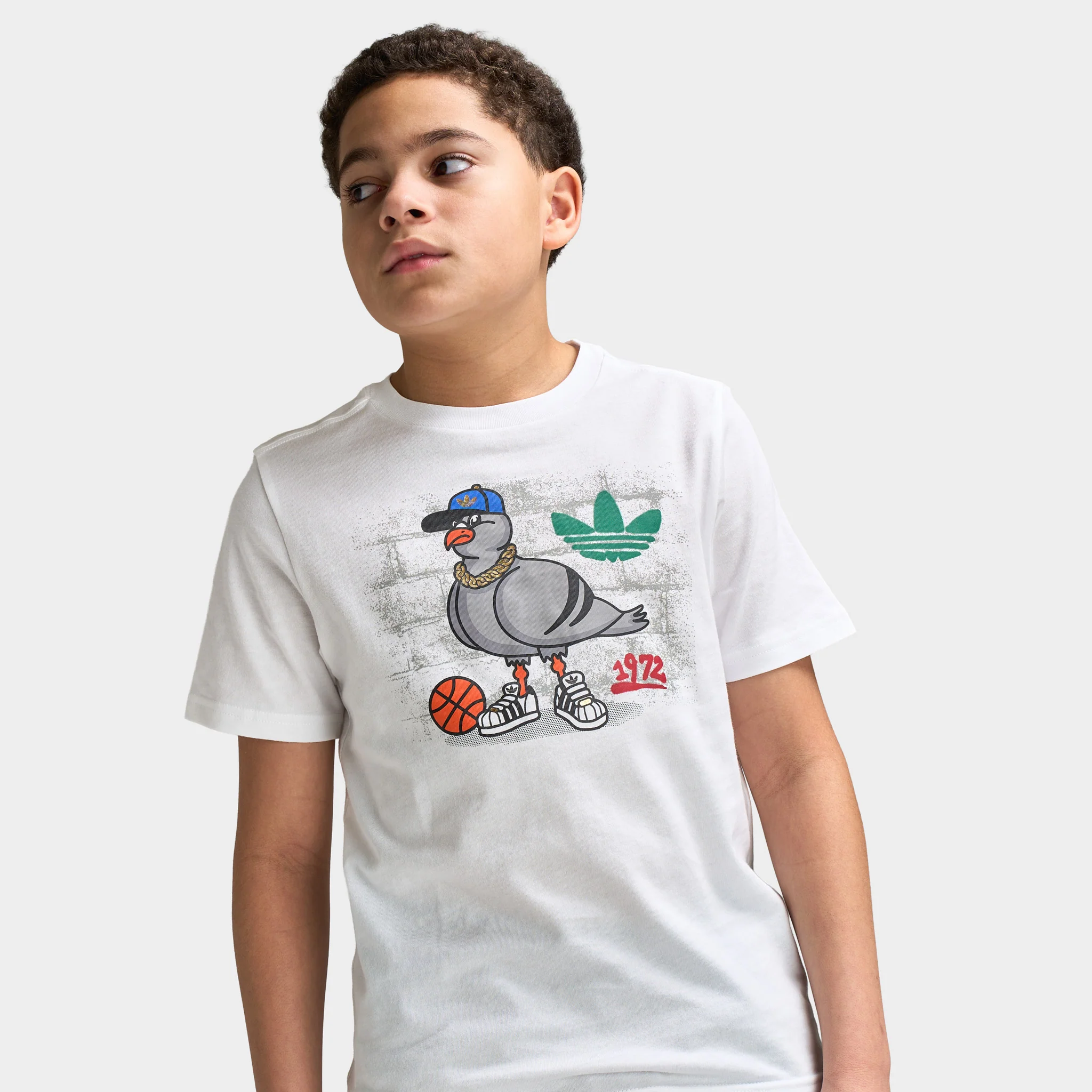 adidas Juniors' Sport Tee /  White - Image 2