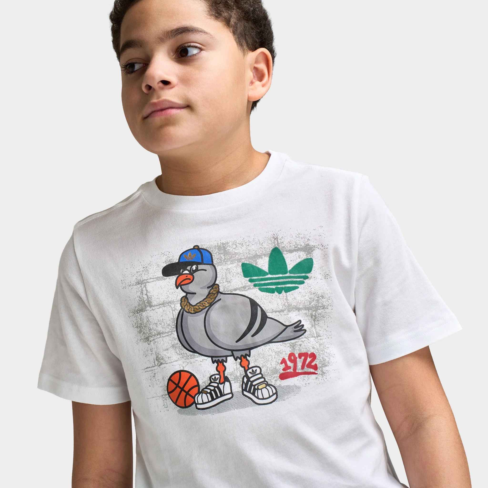 adidas Juniors' Sport Tee /  White - Image 3
