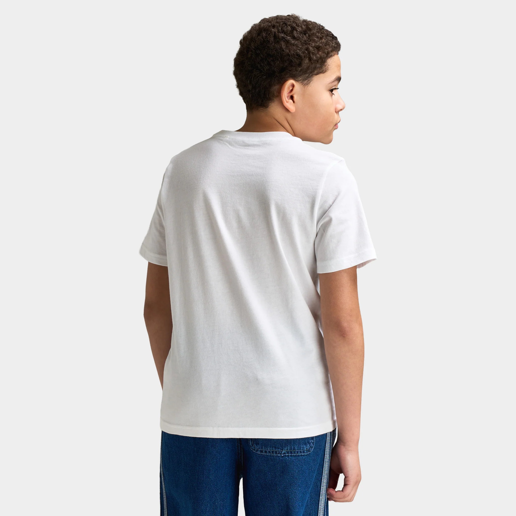 adidas Juniors' Sport Tee /  White - Image 4