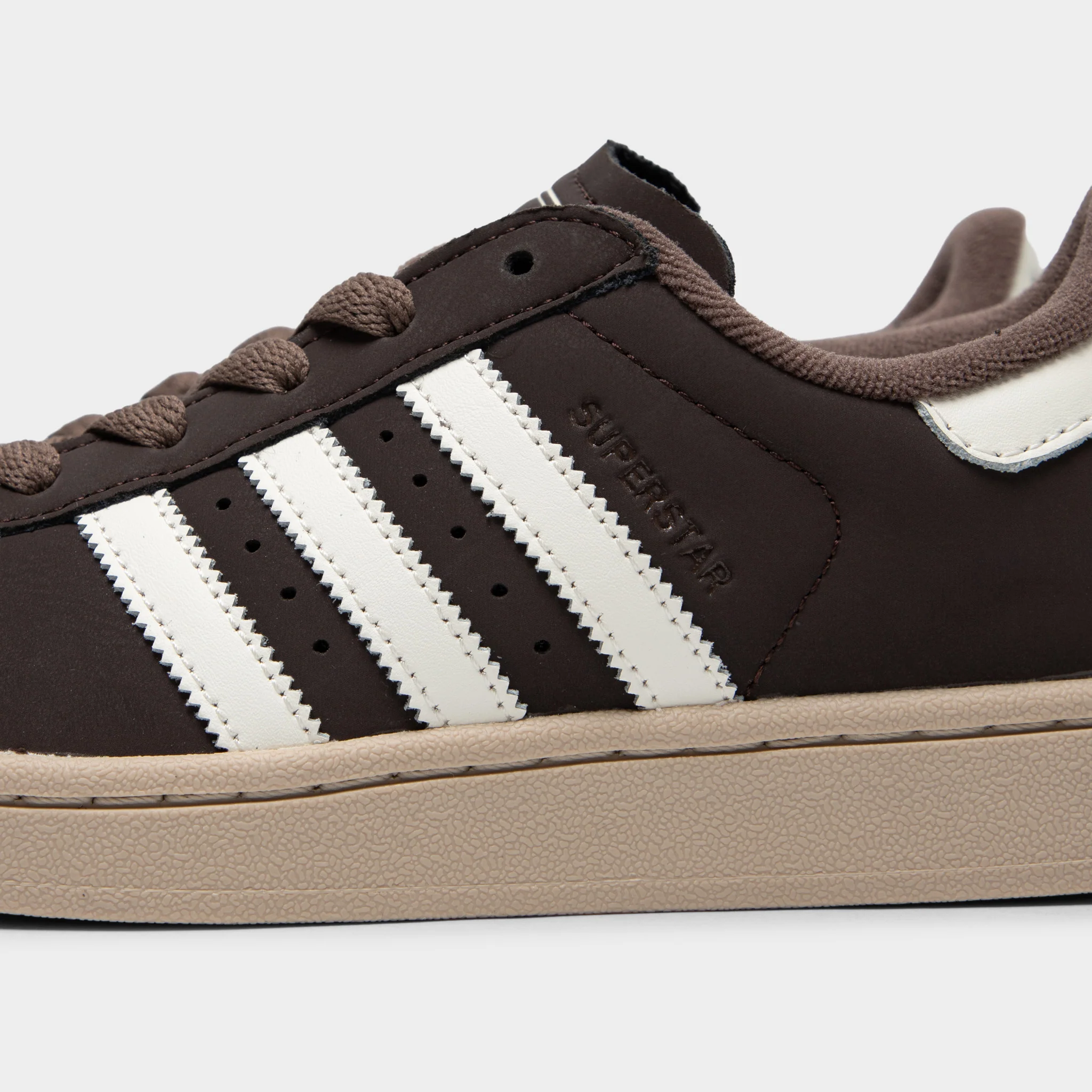 adidas Juniors' Superstar 2 Aurora Coffee / Off White - Stone Khaki - Image 6