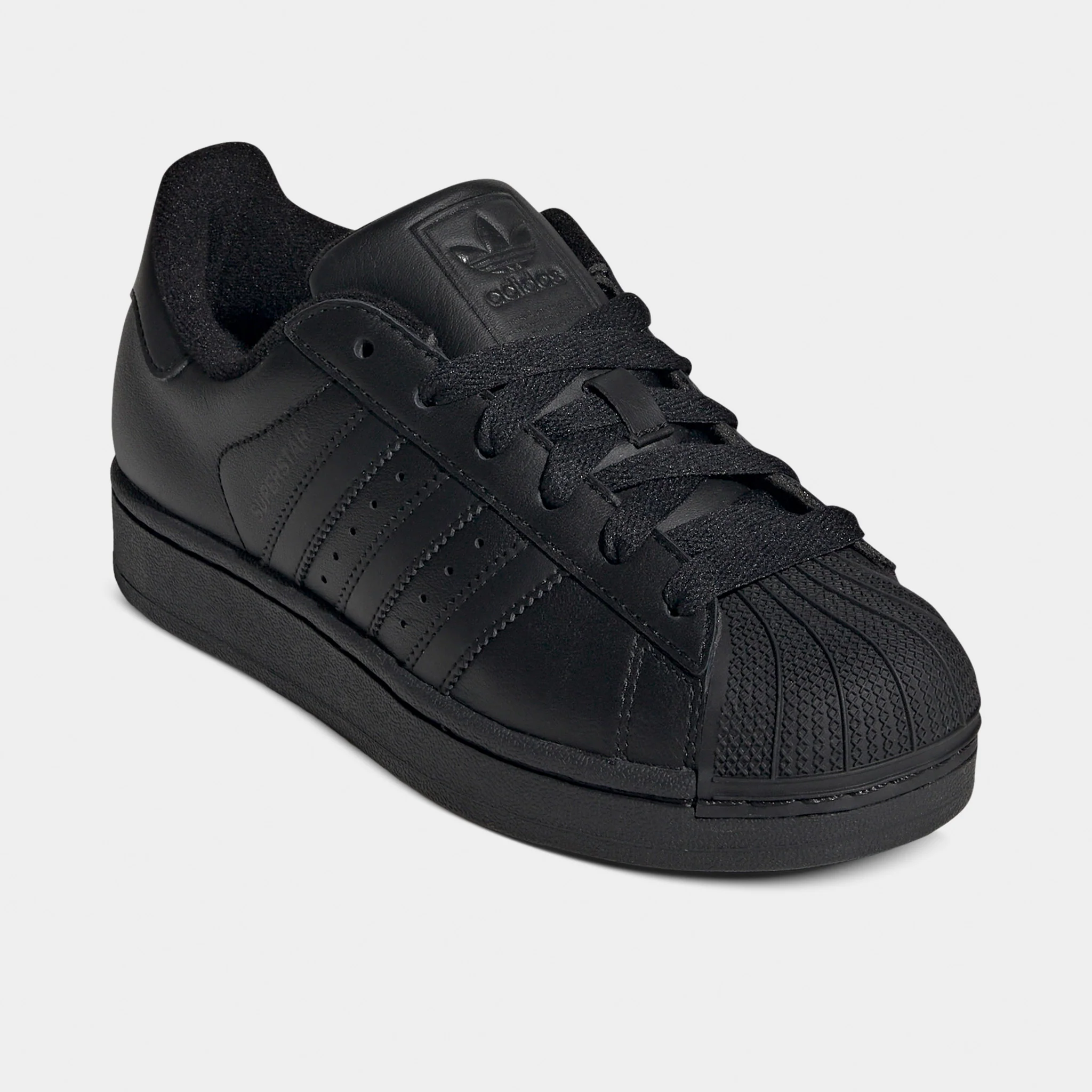 adidas Juniors' Superstar II Core Black / Core Black - Core Black - Image 2