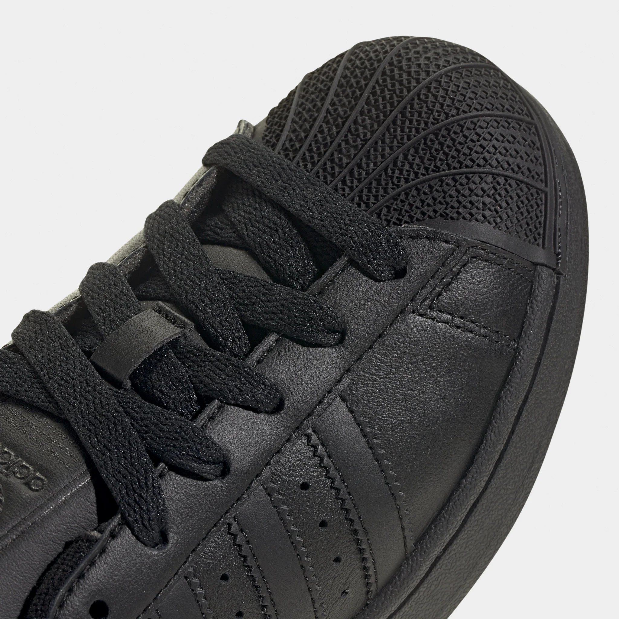 adidas Juniors' Superstar II Core Black / Core Black - Core Black - Image 3