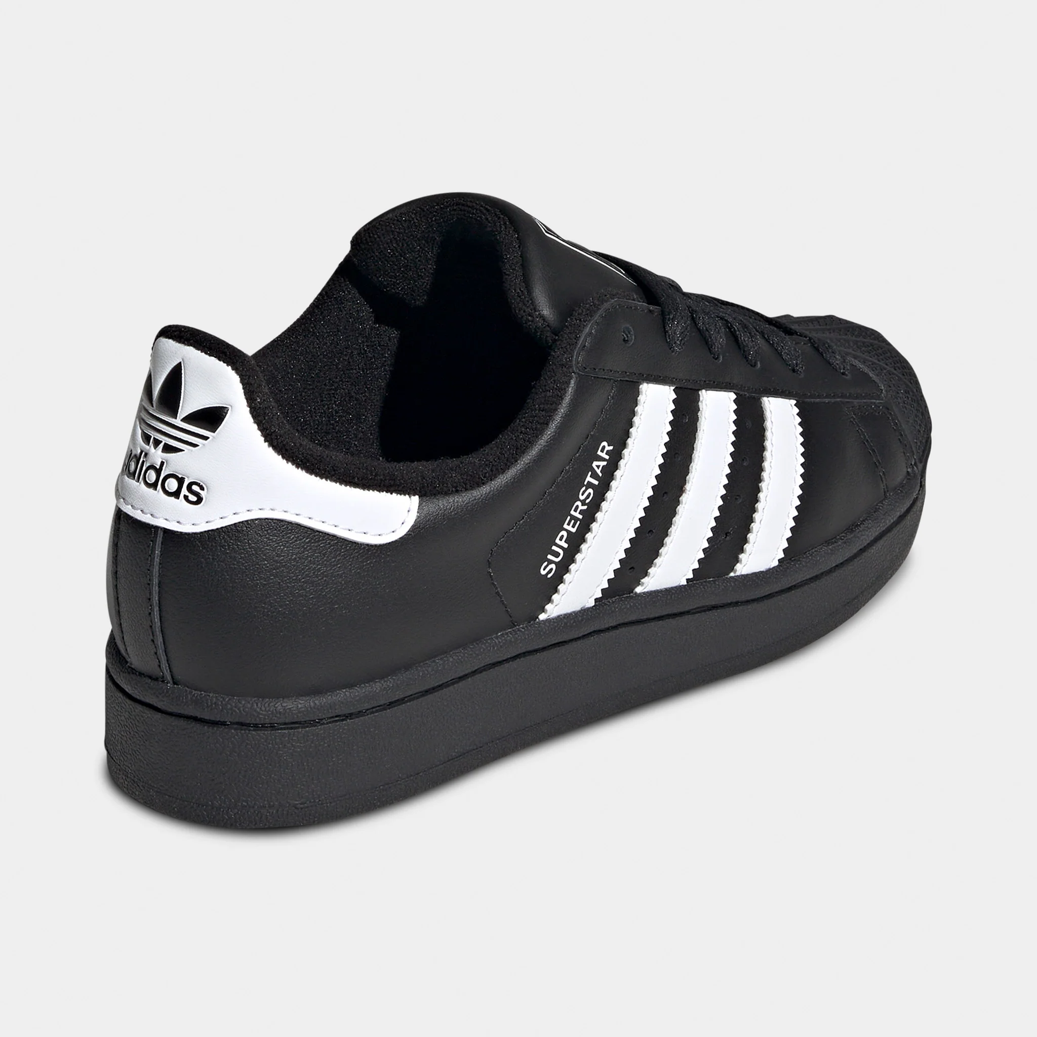 adidas Juniors' Superstar II Core Black / White - Image 4