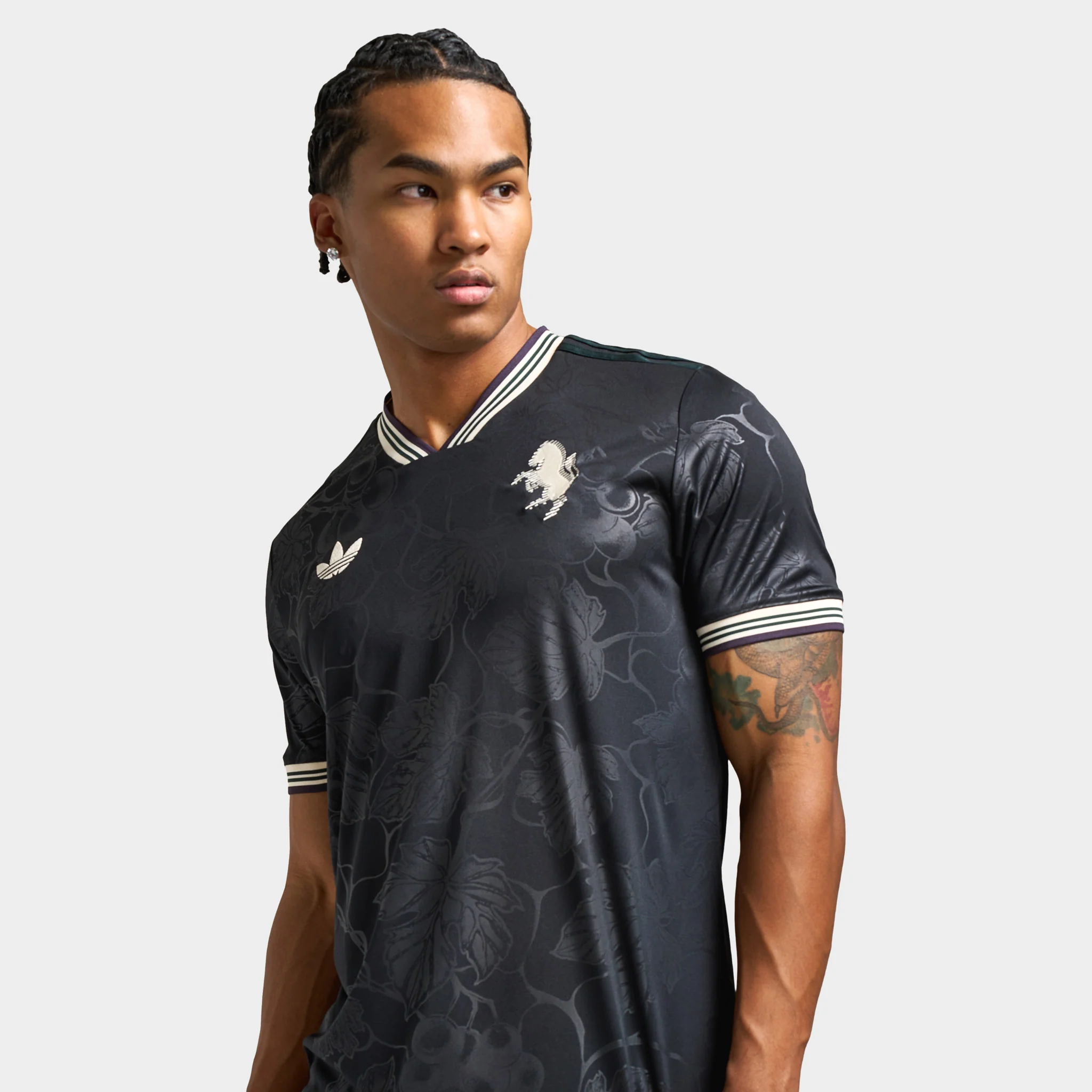 adidas Juventus 25/26 Third Jersey Aurora Black / Ecru Tint - Image 3