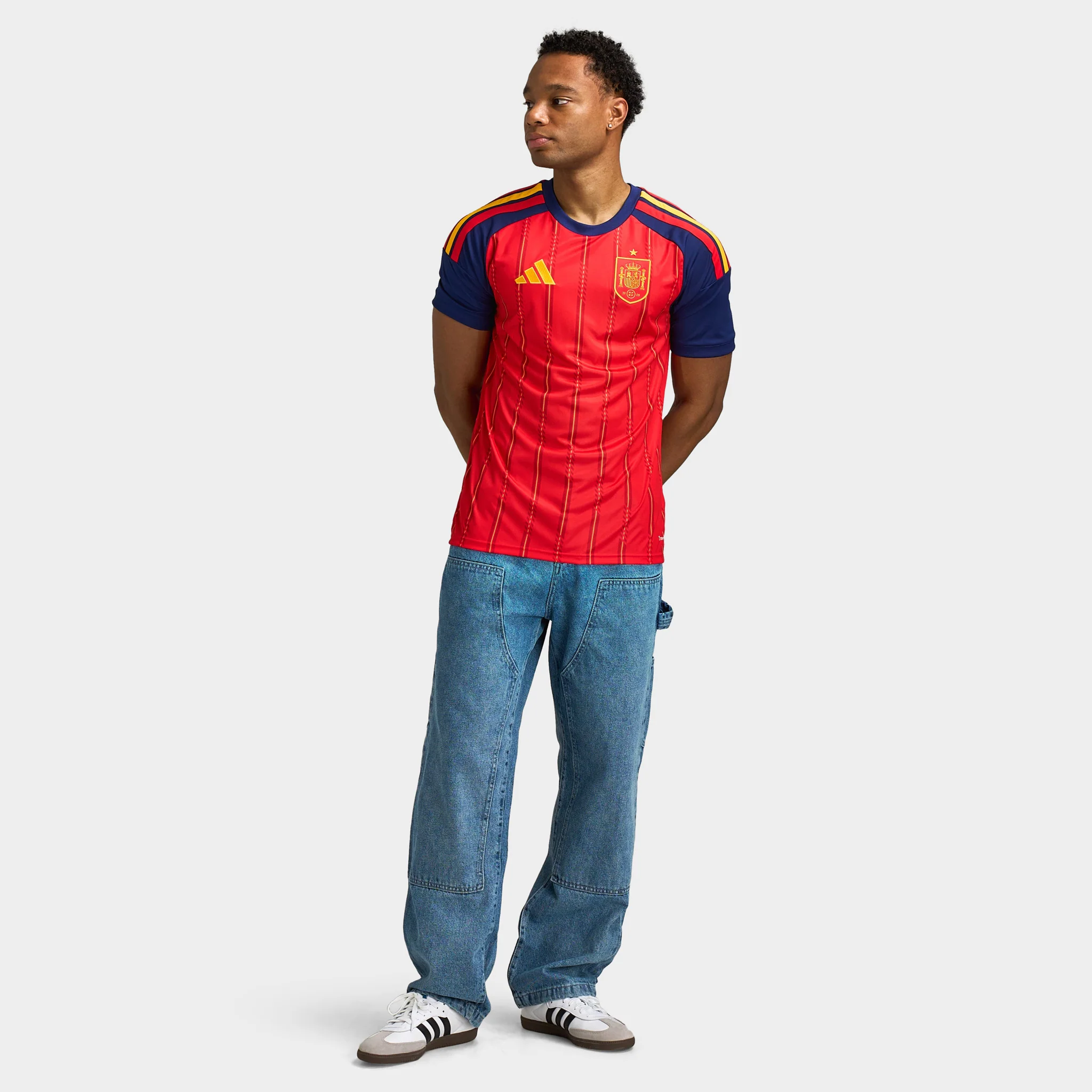 adidas Spain Replica Home Jersey / Red - Image 6