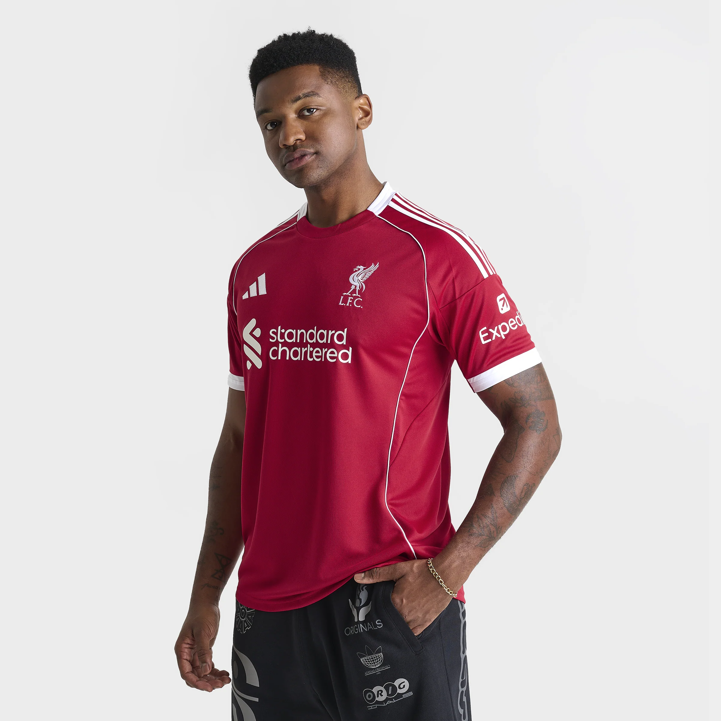 adidas Liverpool 25/26 Home Jersey /  Red - Image 3