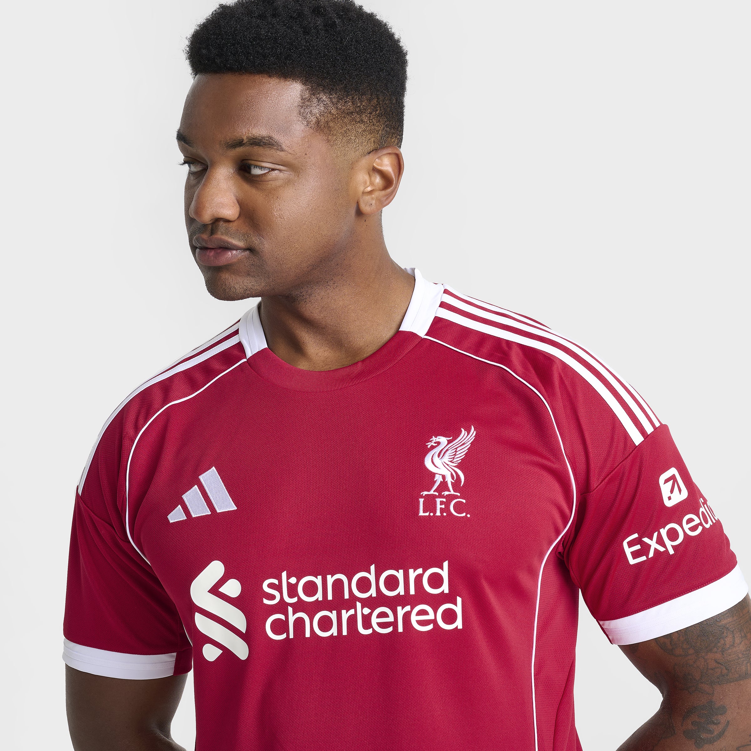 adidas Liverpool 25/26 Home Jersey /  Red - Image 4