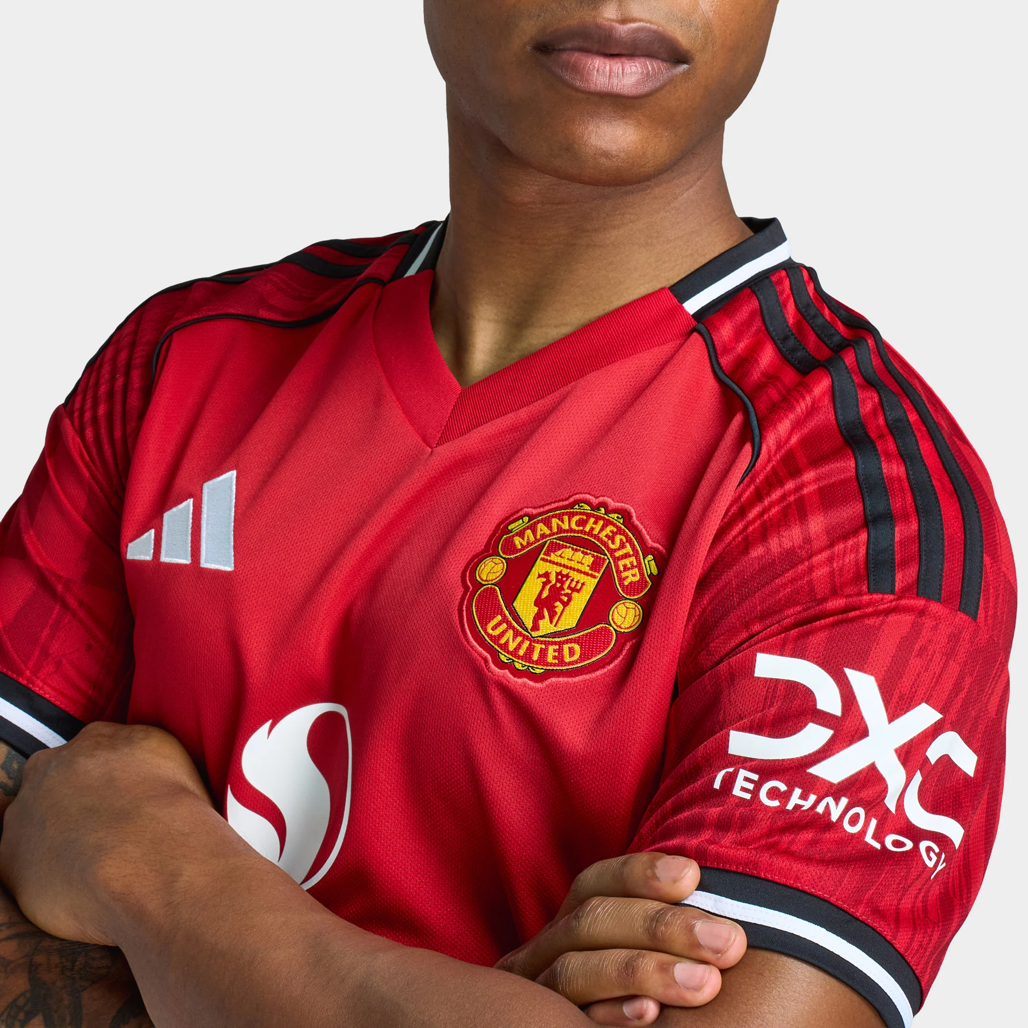 adidas Manchester United 25/26 Home Jersey / MUFC Red - Image 3