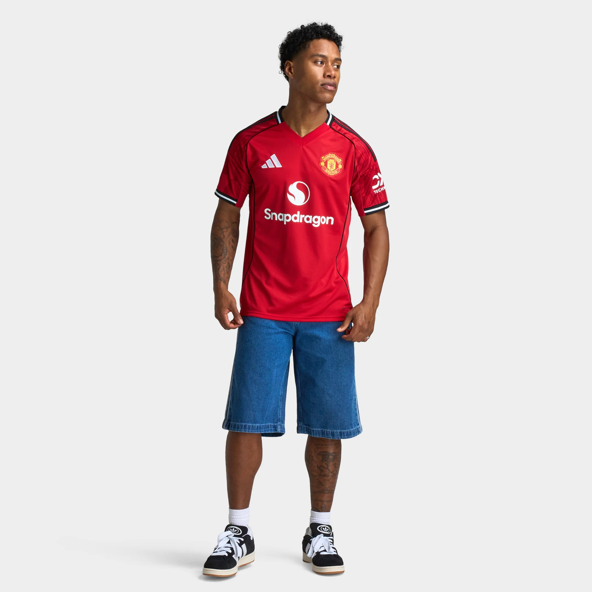 adidas Manchester United 25/26 Home Jersey / MUFC Red - Image 6