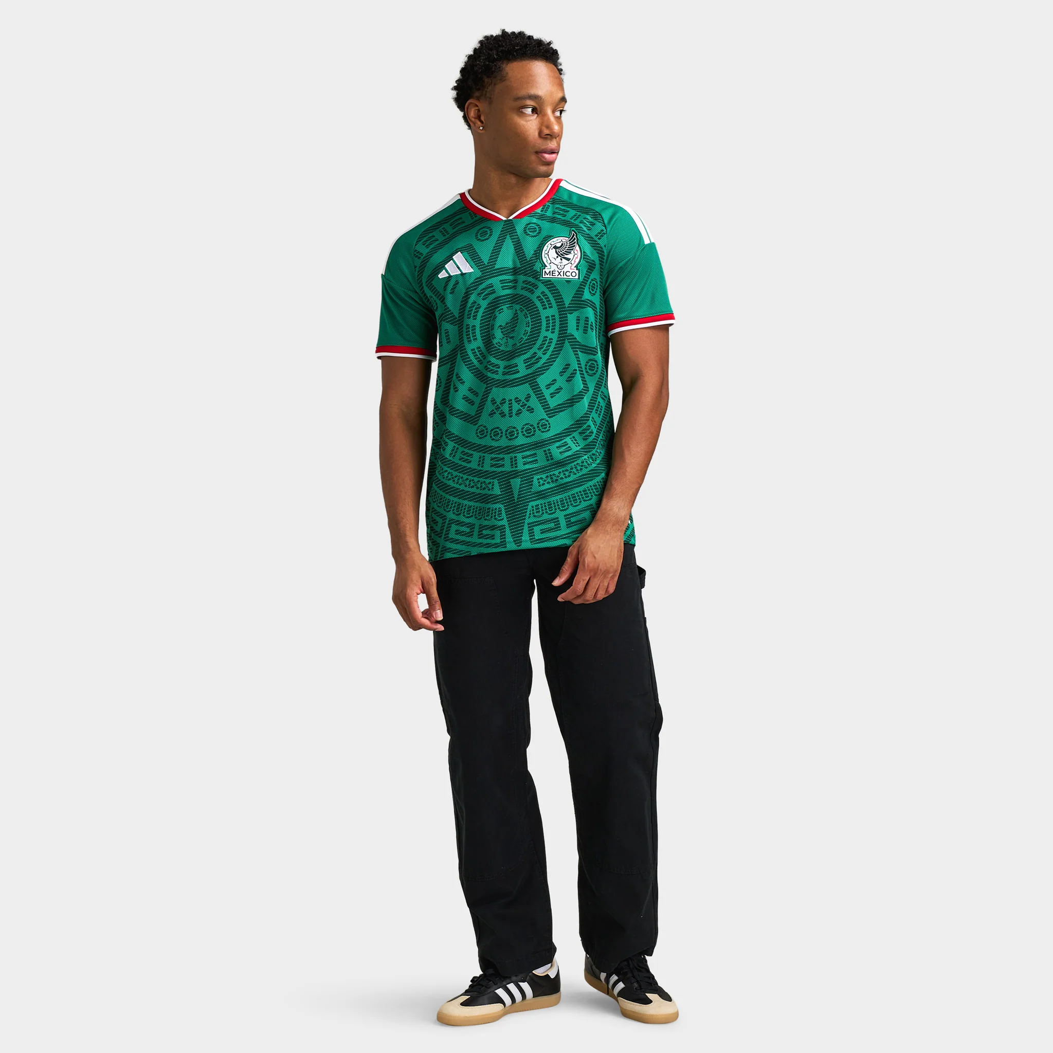 adidas Mexico Home Jersey / Bold Green - Image 6