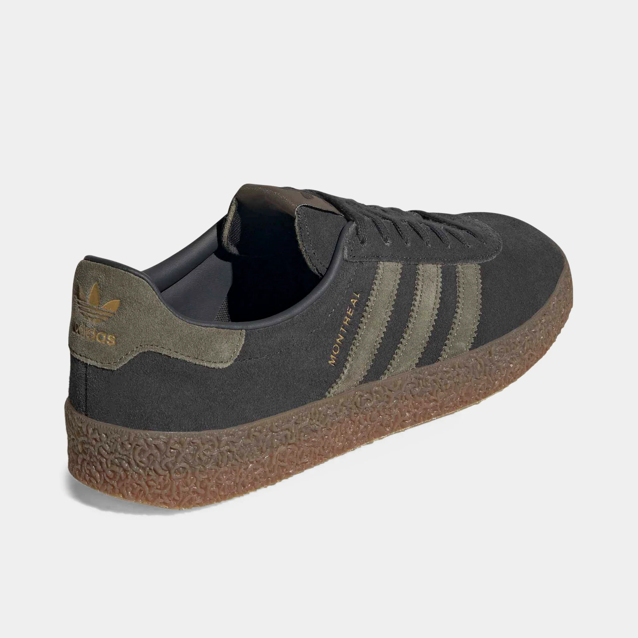 adidas Montreal Carbon / Olive Strata - Gum - Image 3