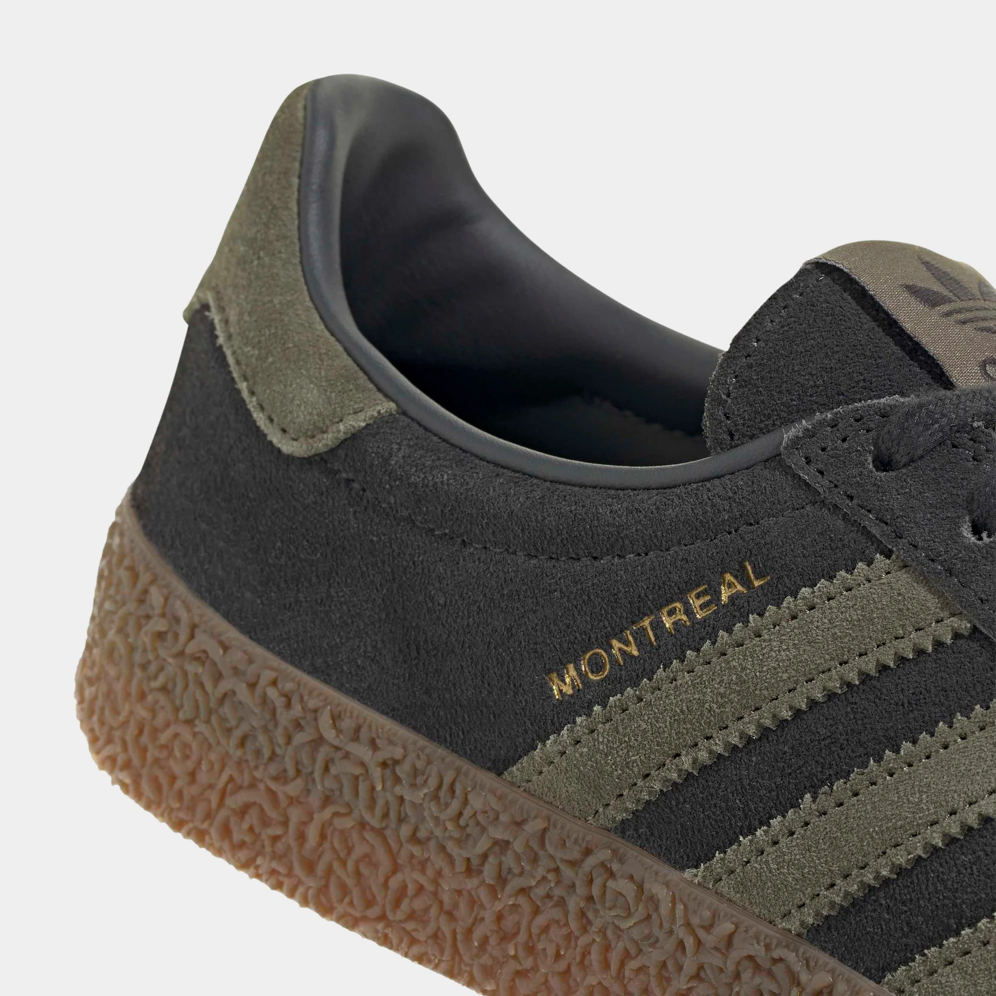 adidas Montreal Carbon / Olive Strata - Gum - Image 4