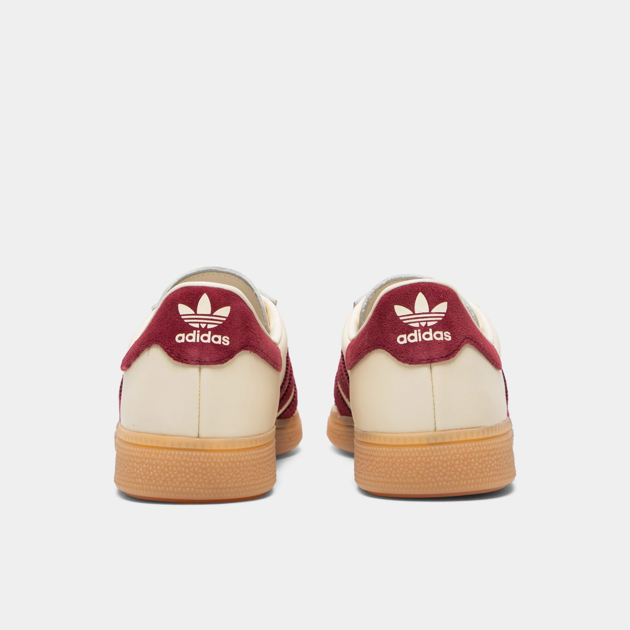 adidas Munchen Cream White / Collegiate Burgundy - Gum - Image 4