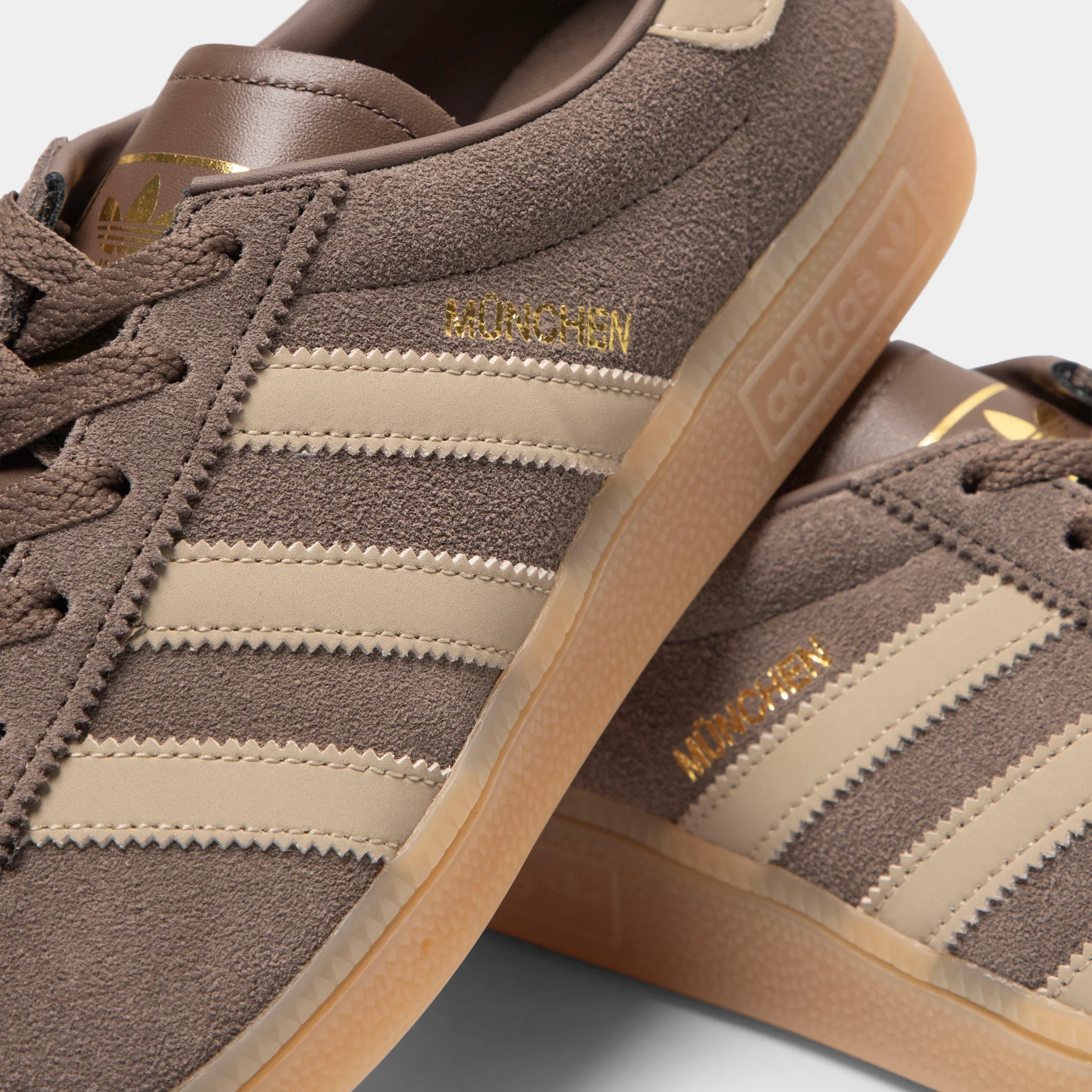adidas Munchen Earth Strata / Hemp - Gum - Image 3