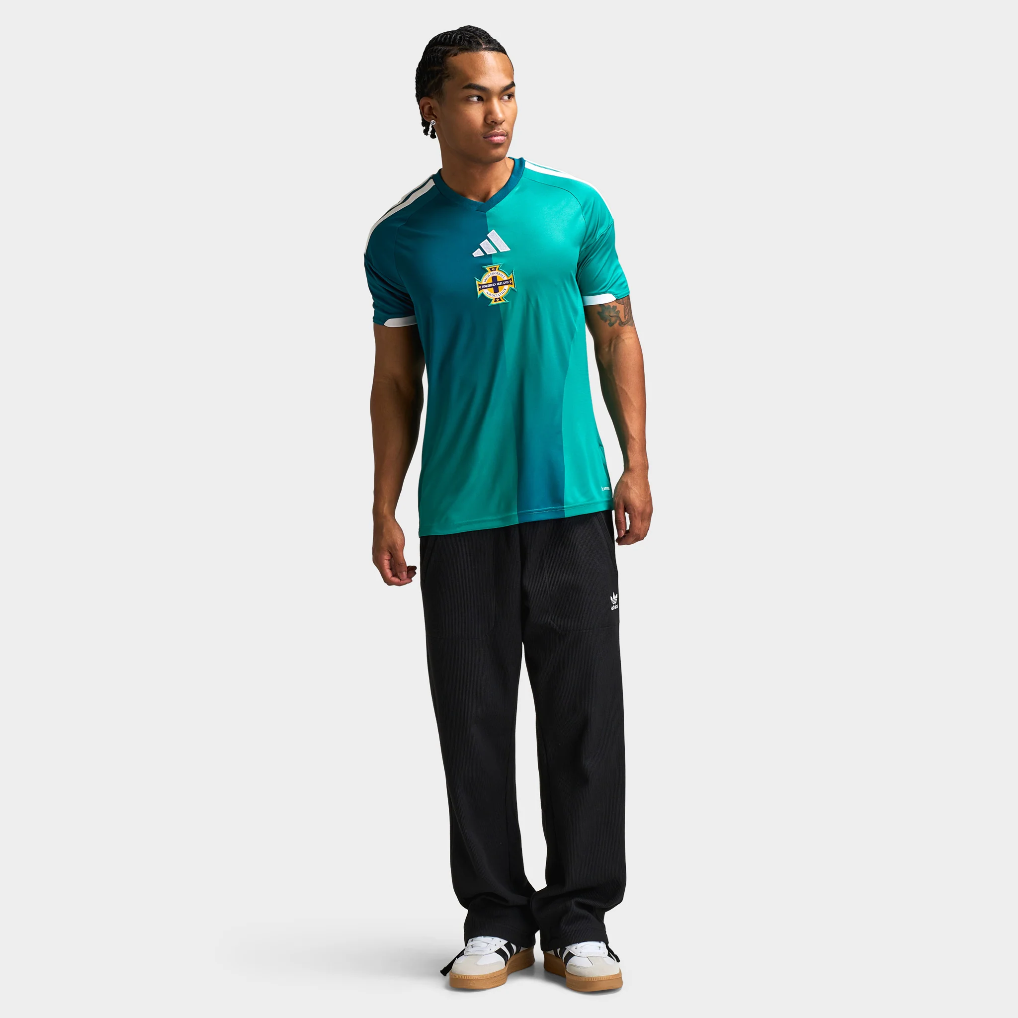adidas Northern Ireland Home Jersey Glory Green / White - Image 6
