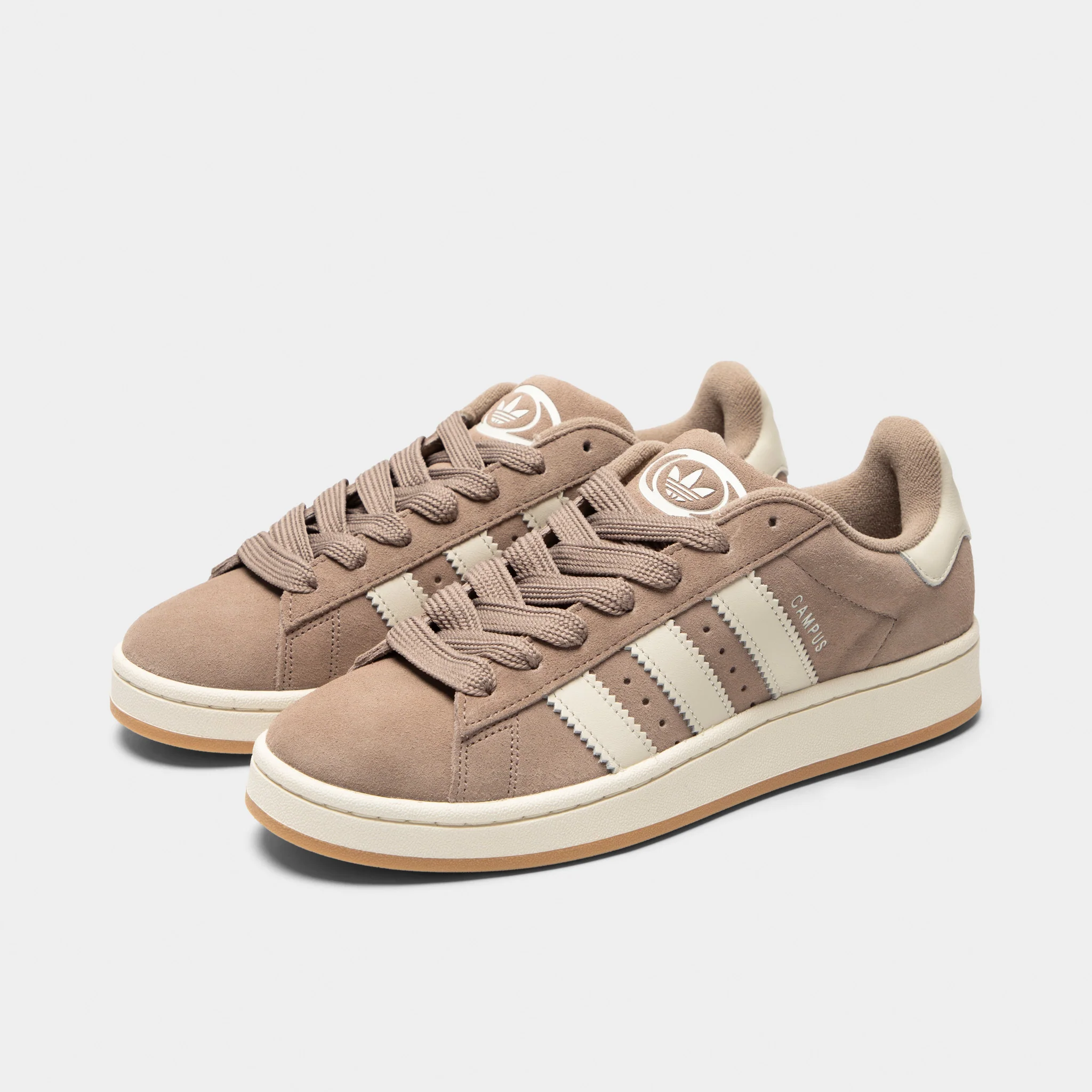 adidas Originals 00s Charcoal Brown / Off White - Gum - Image 2