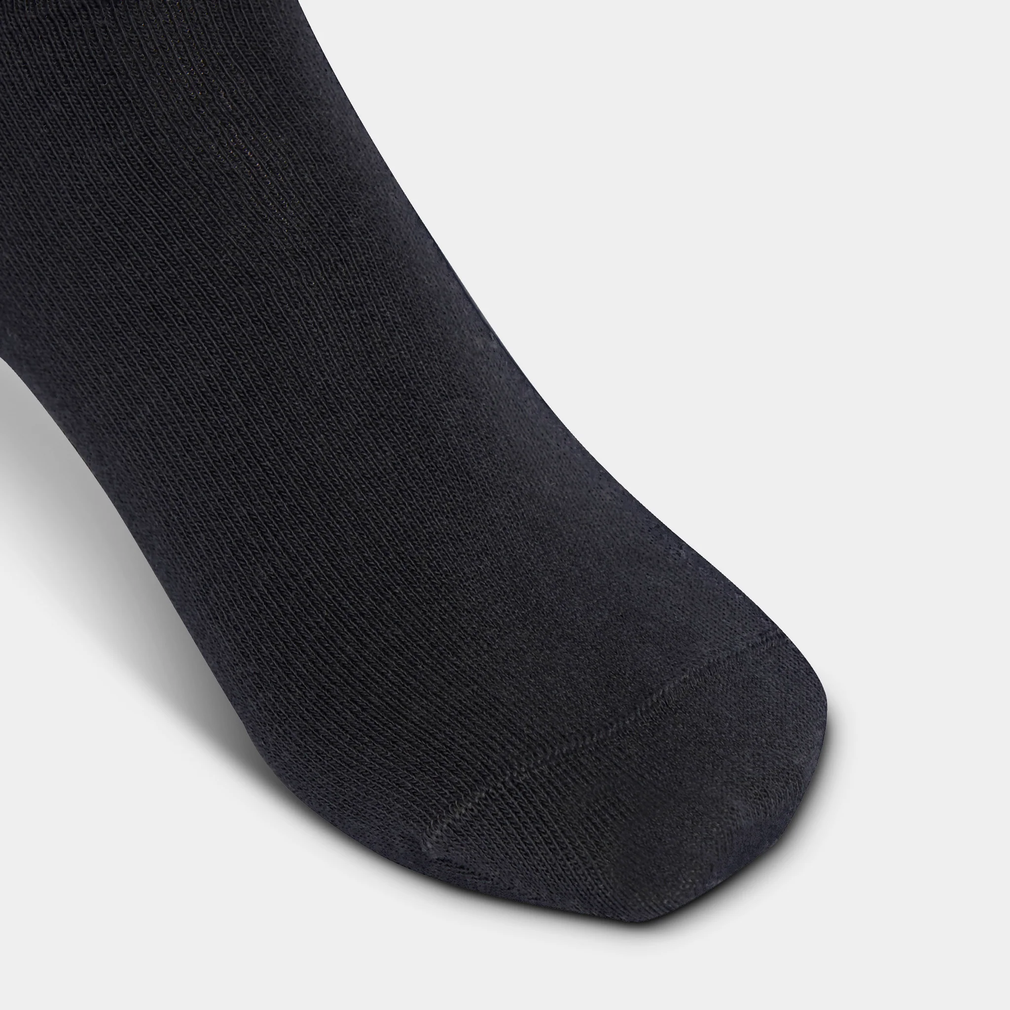 adidas Originals 3 Stripes Crew Socks (3-Pack) / Black - Image 3