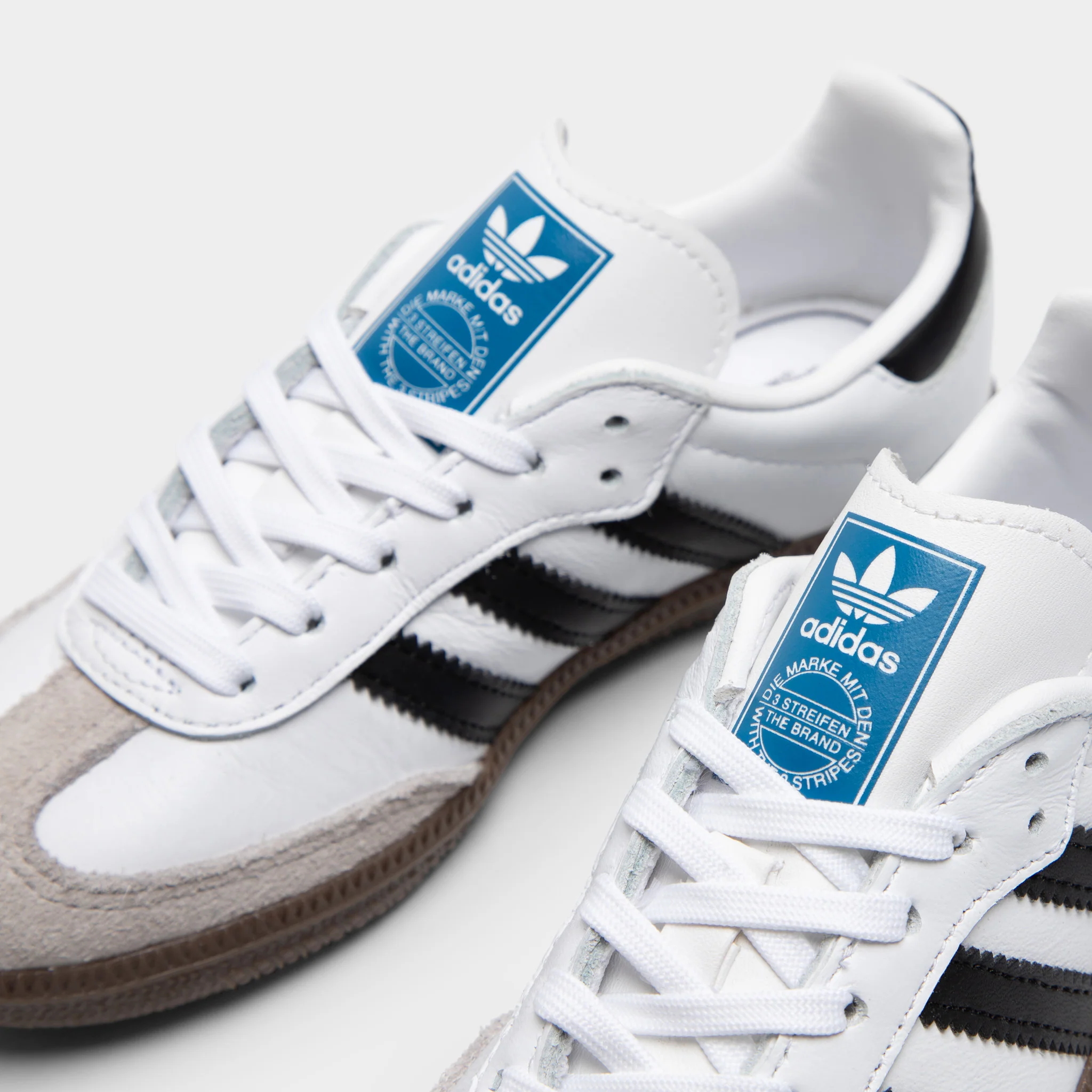 adidas Originals Children's Samba OG Cloud White / Core Black - Gum - Image 3