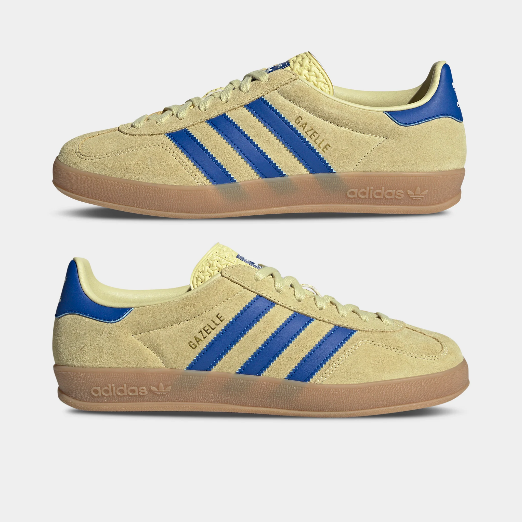 adidas Originals Gazelle Indoor Powder Yellow / Tea - Image 2