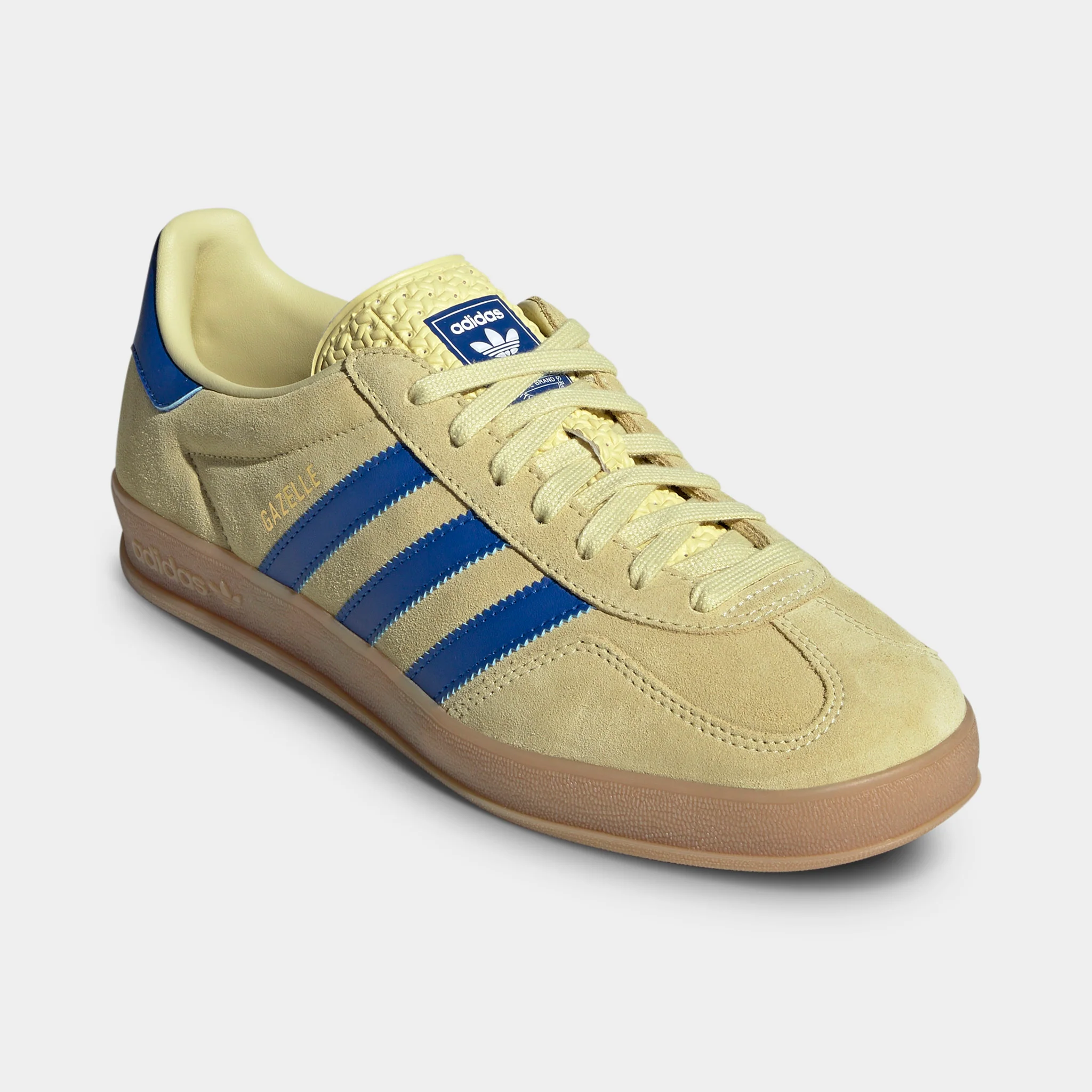 adidas Originals Gazelle Indoor Powder Yellow / Tea - Image 3