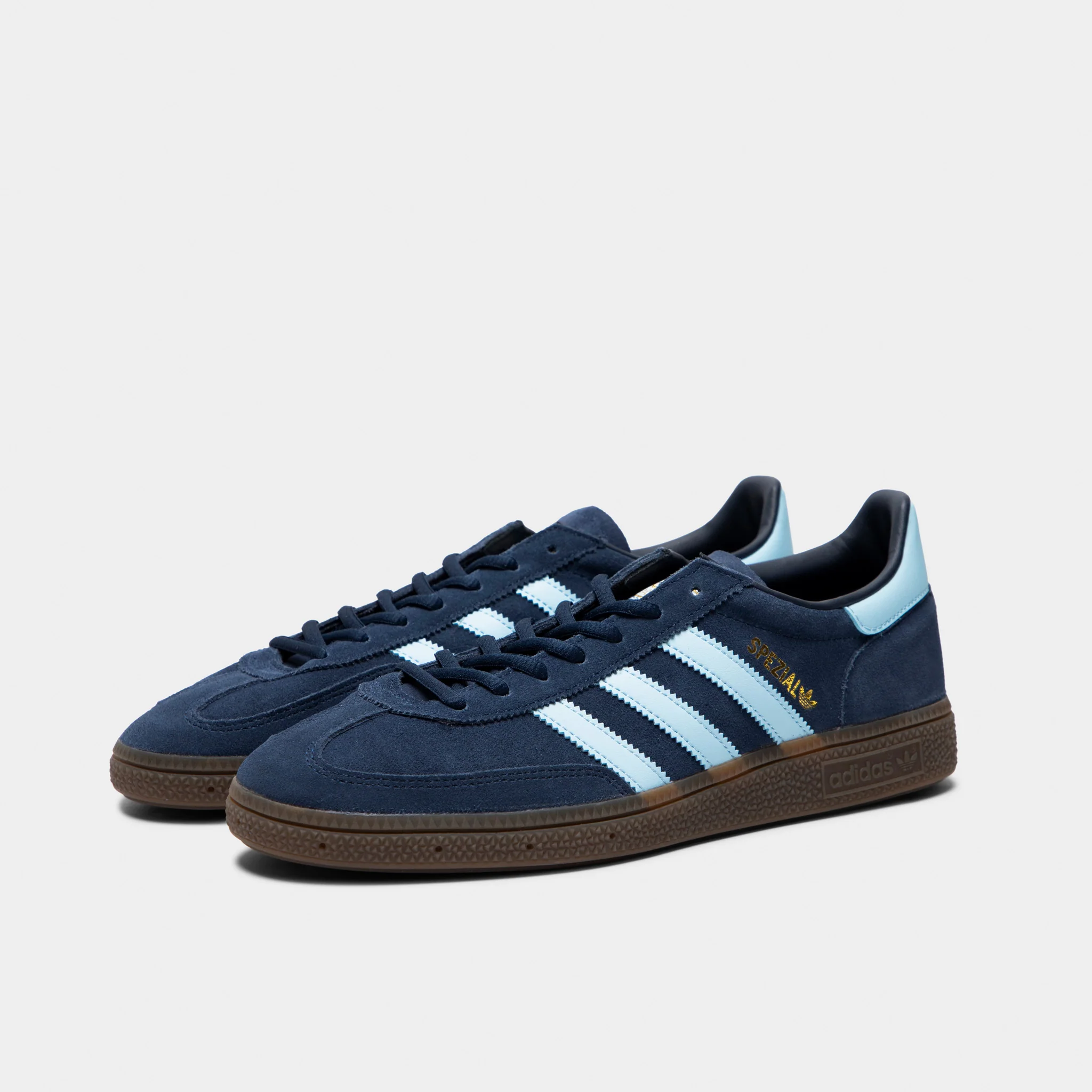 adidas Originals Handball Spezial Collegiate Navy / Clear Sky - Gum - Image 2