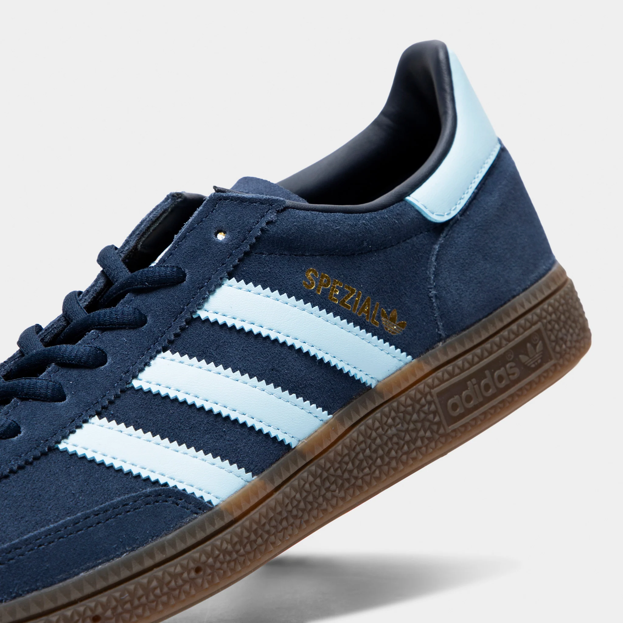 adidas Originals Handball Spezial Collegiate Navy / Clear Sky - Gum - Image 3