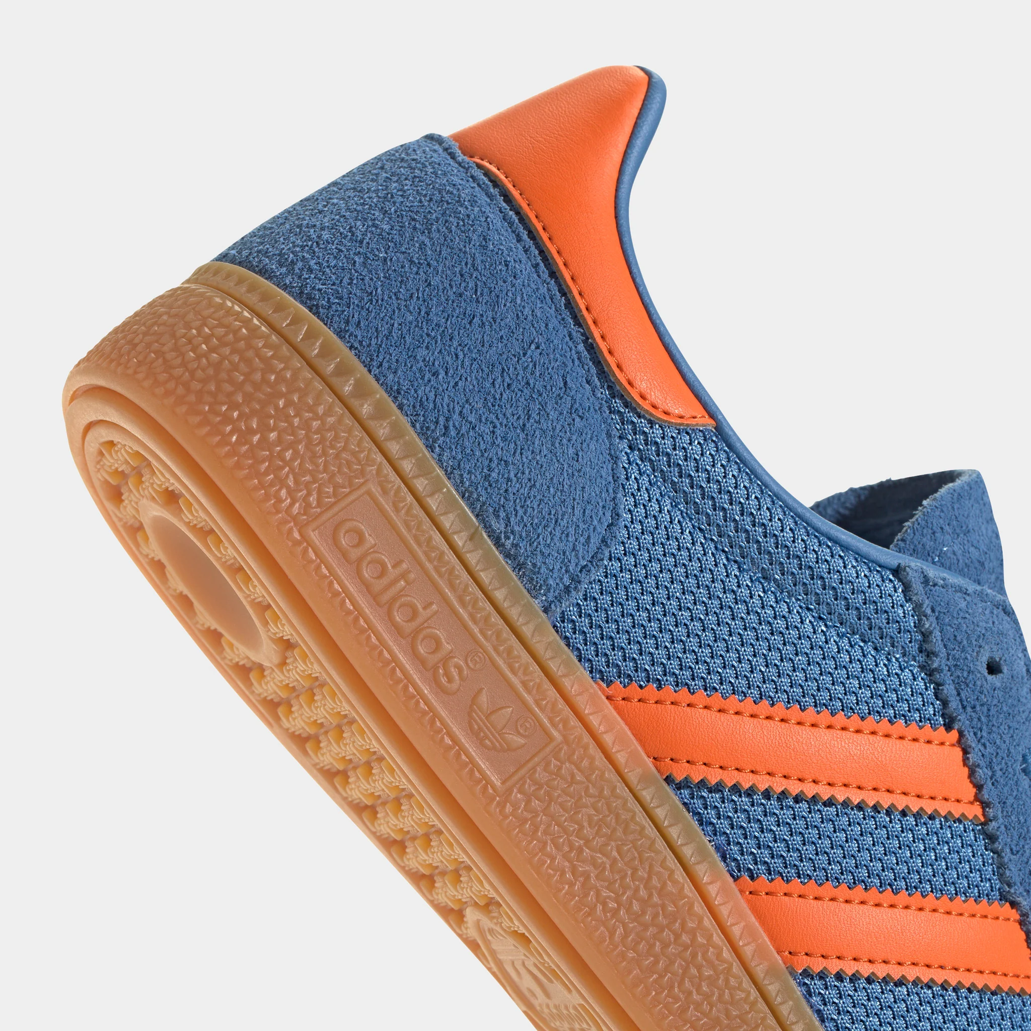 adidas Originals Handball Spezial Focus Blue / Orange - Gum - Image 4