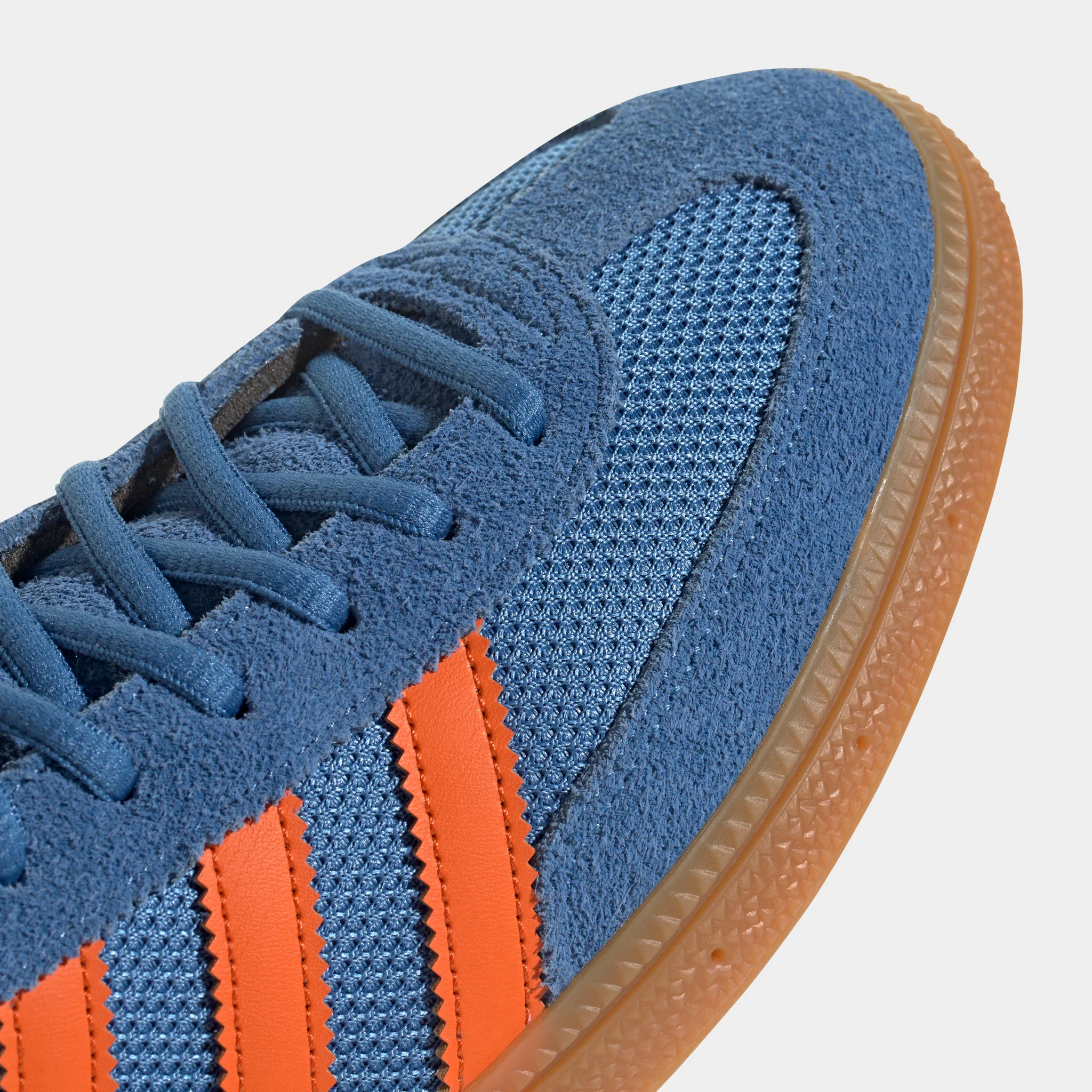 adidas Originals Handball Spezial Focus Blue / Orange - Gum - Image 5