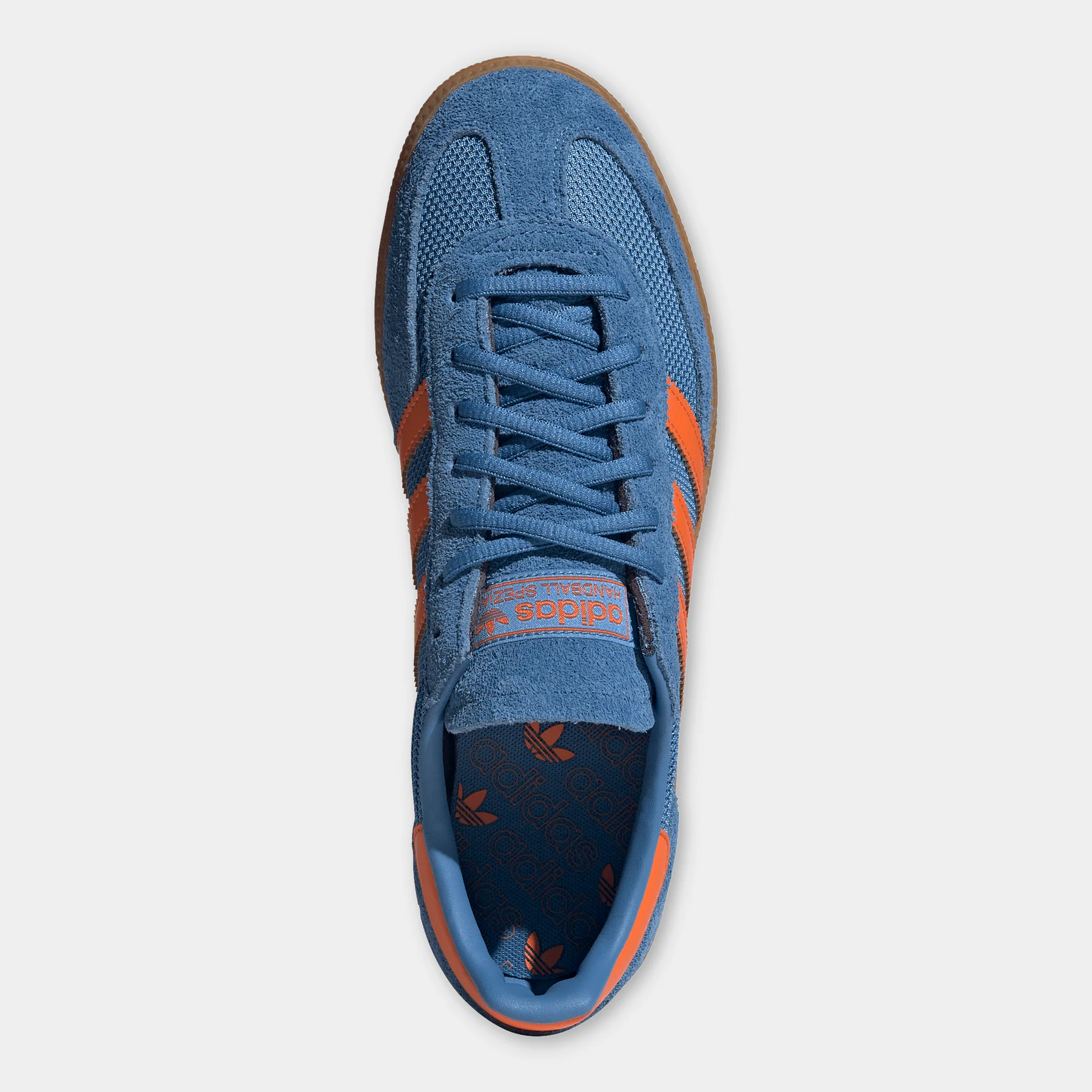 adidas Originals Handball Spezial Focus Blue / Orange - Gum - Image 6