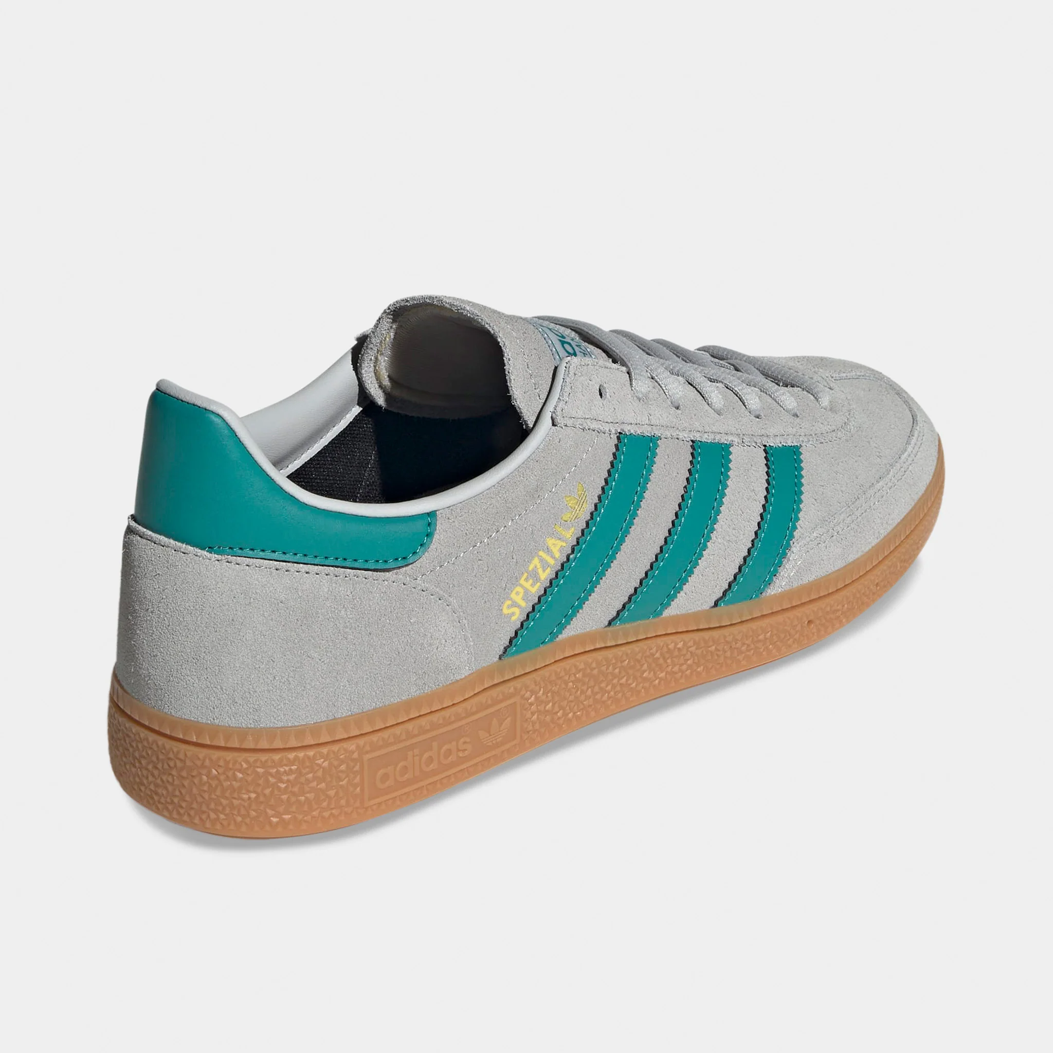 adidas Originals Handball Spezial Grey / Pure Tea - Gold - Image 4