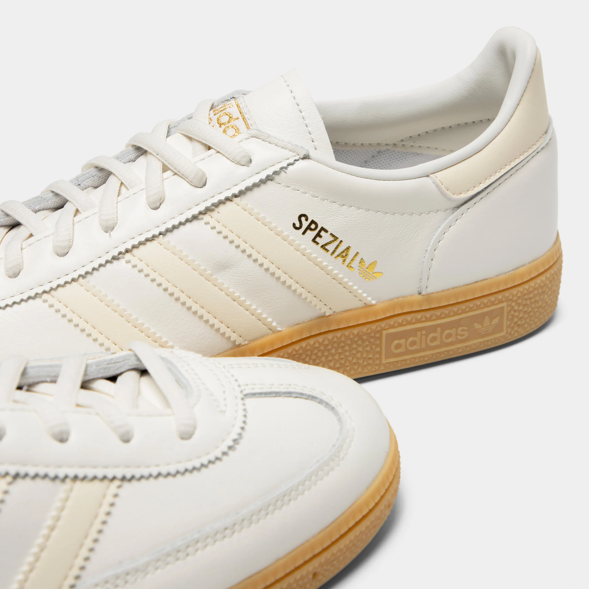 adidas Originals Handball Spezial Core White / Wonder White - Gum - Image 3