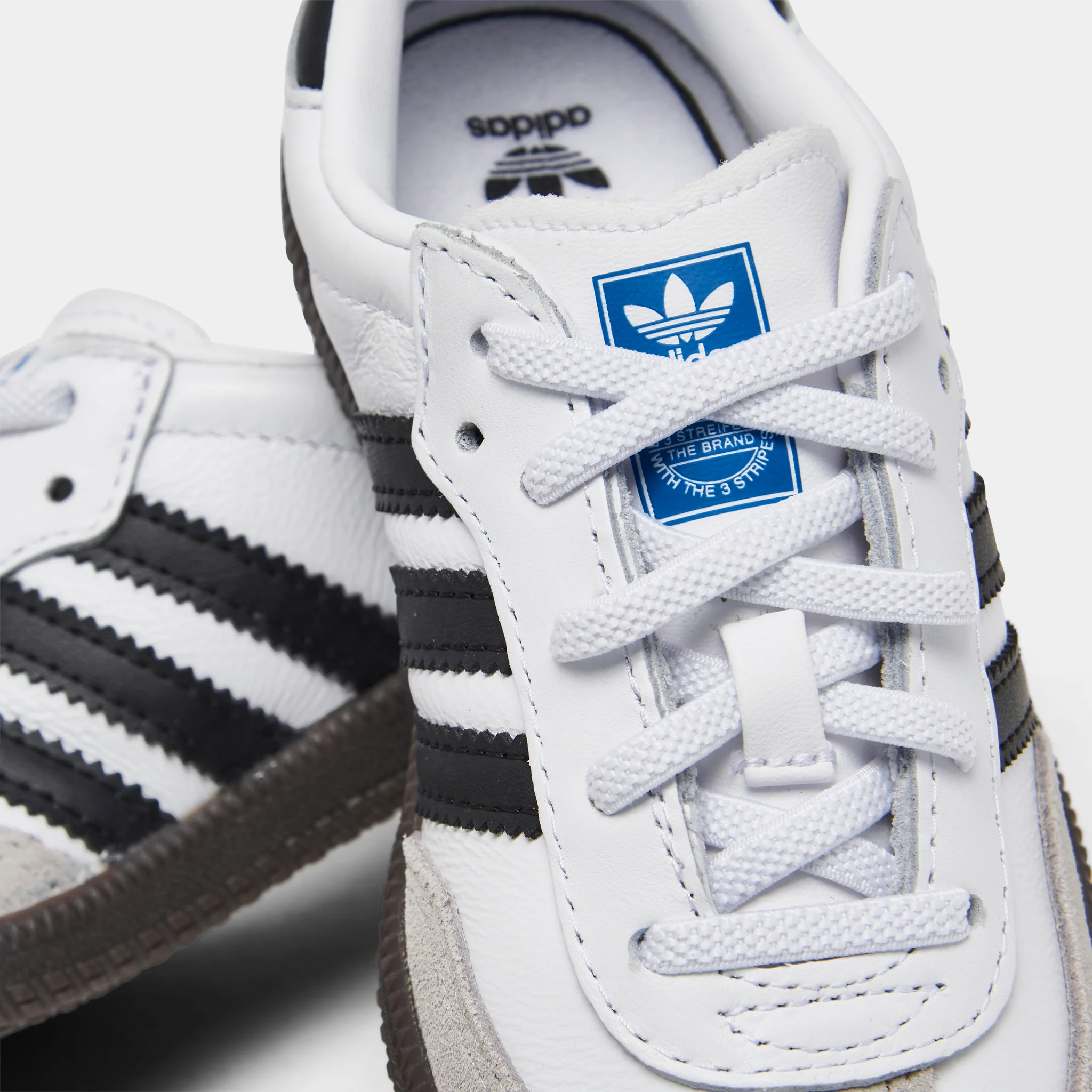 adidas Originals Infants' Samba OG Cloud White / Core Black - Gum - Image 3